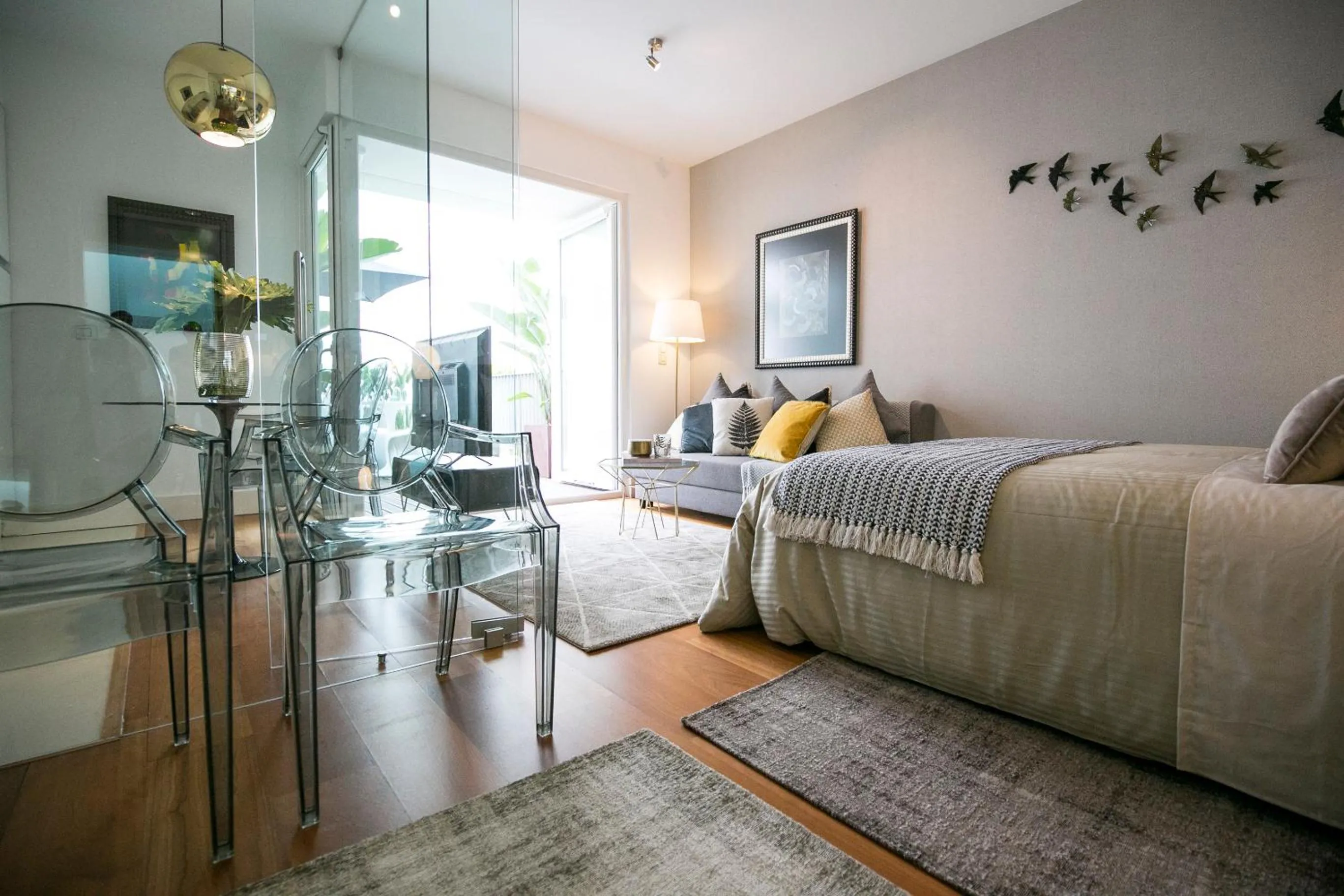 TV and multimedia in Lisbon Downtown Apartment Free Parking