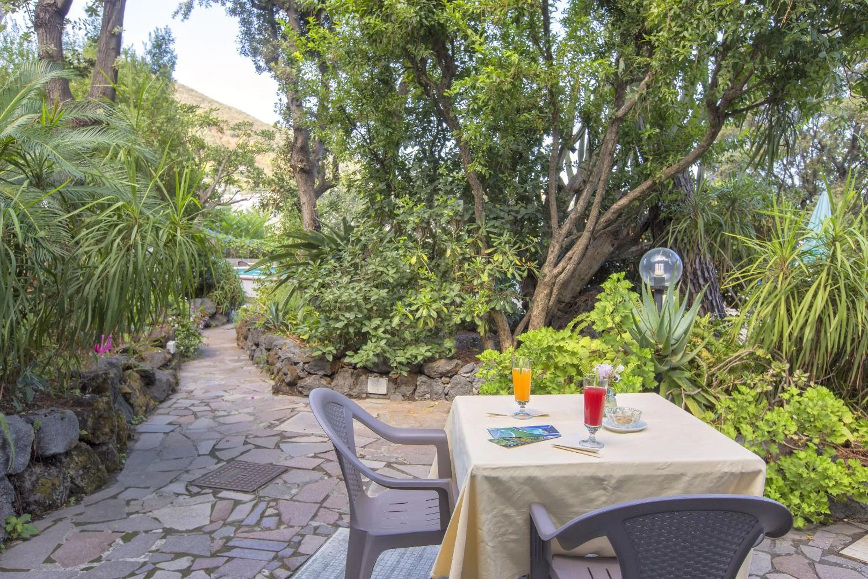 Garden in Hotel Vittoria