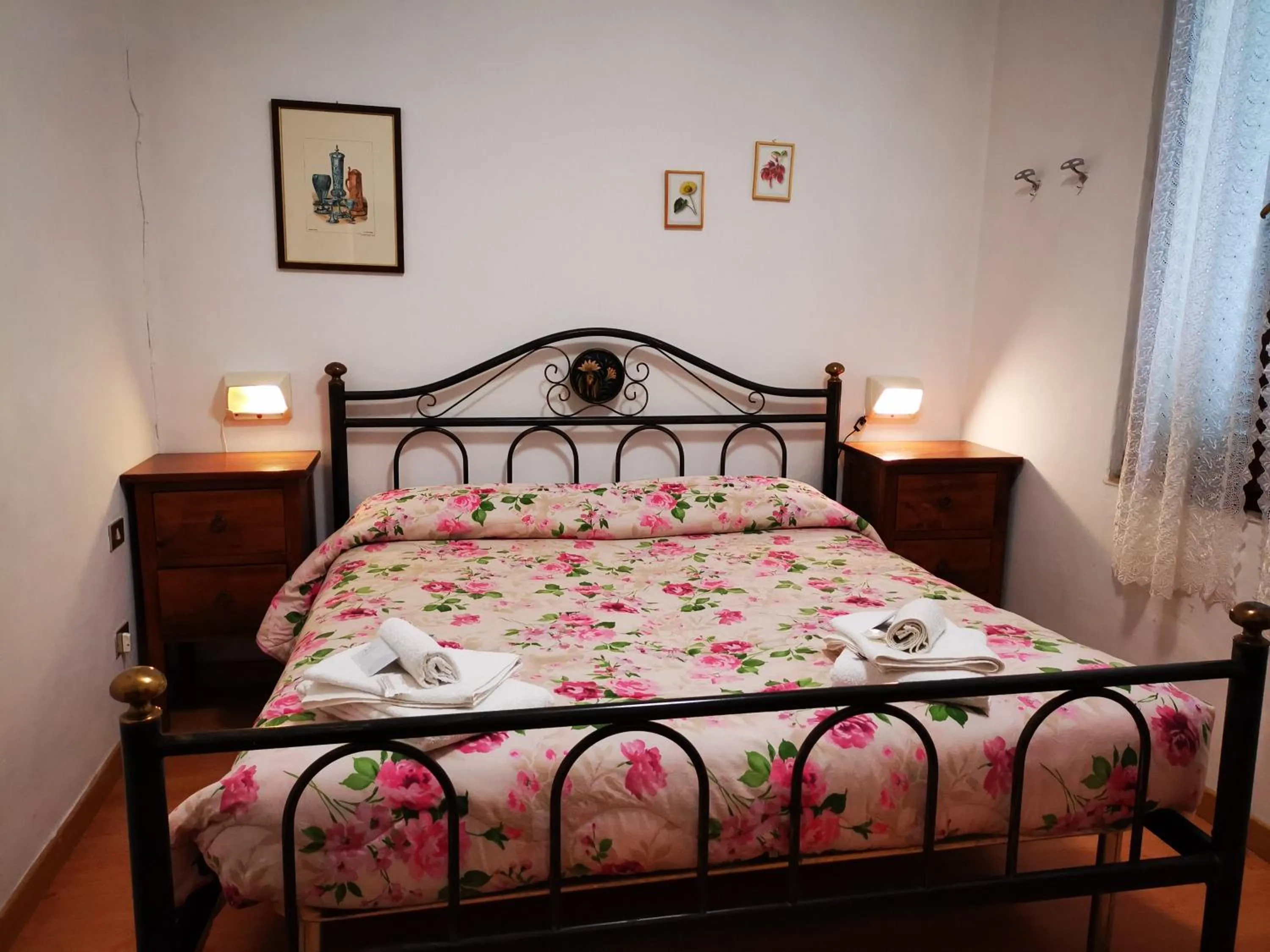 Bedroom in Osteria dei Locandieri