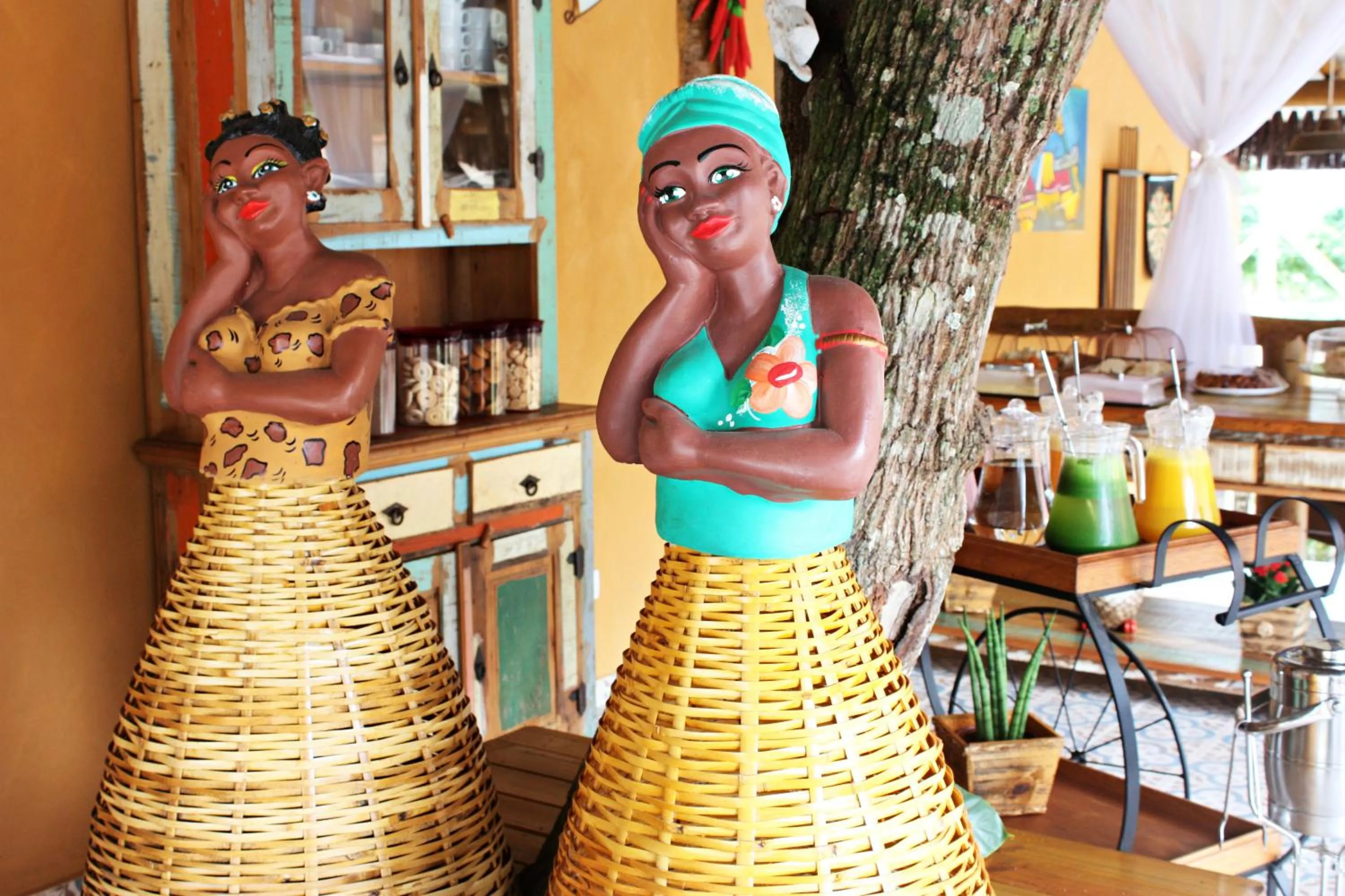 Decorative detail in Pousada de Charme Emirados