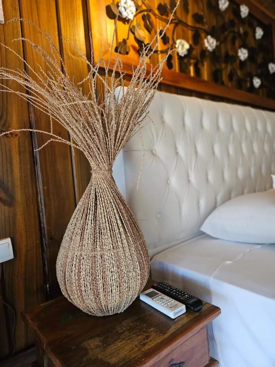 Bed in Pousada de Charme Emirados