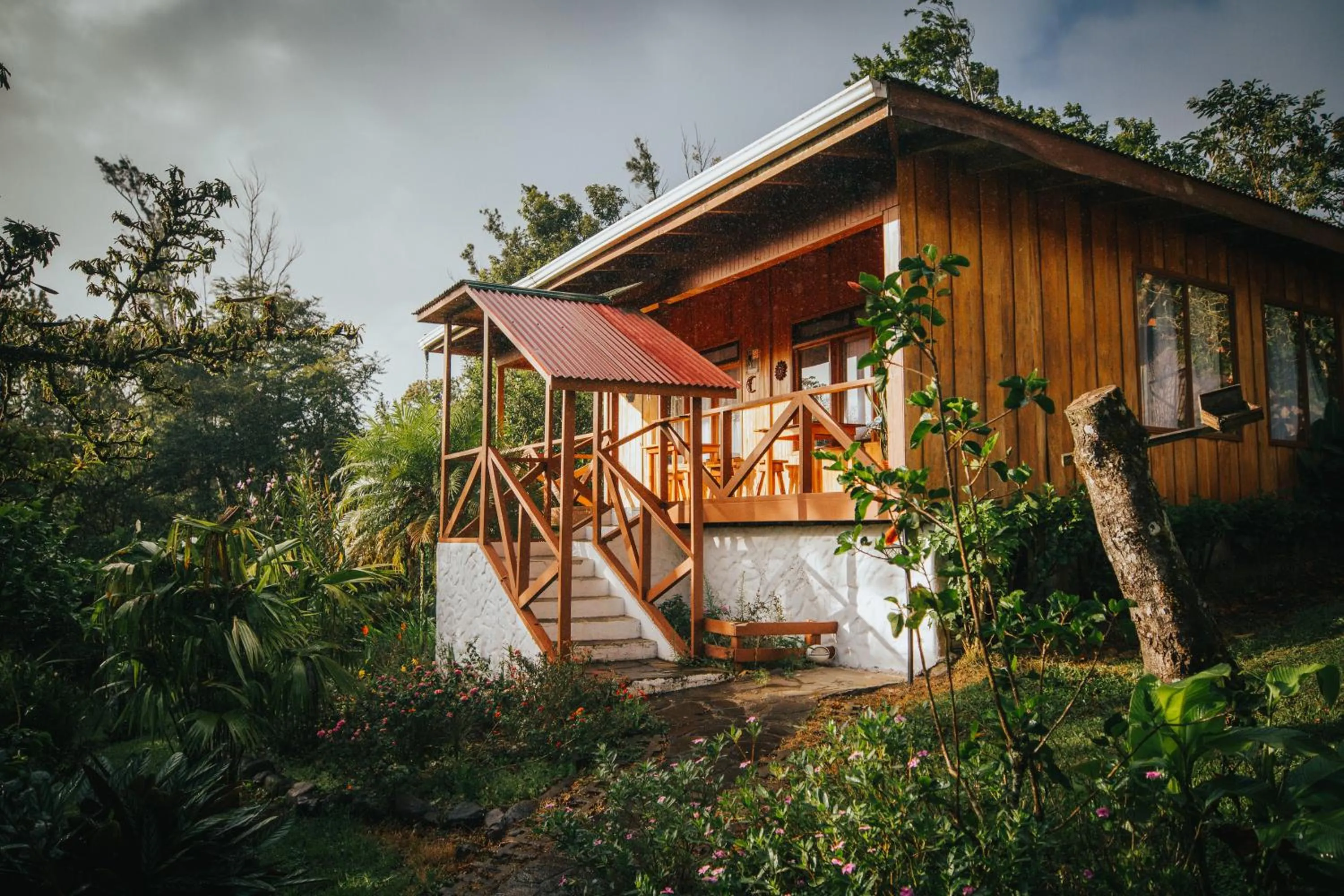 Balcony/Terrace in Hotel Holístico Monteverde