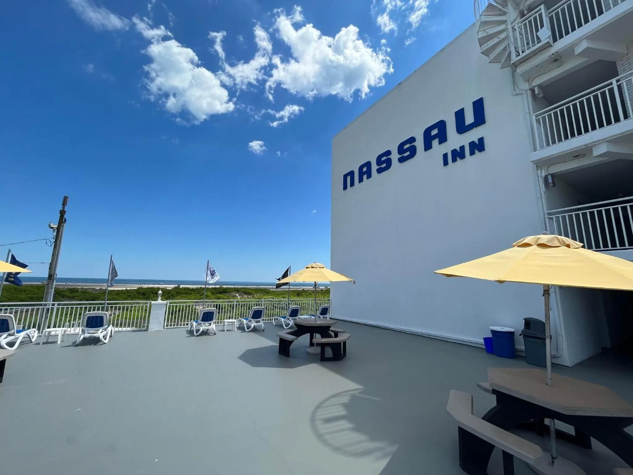 Balcony/Terrace in Nassau Inn Beachfront