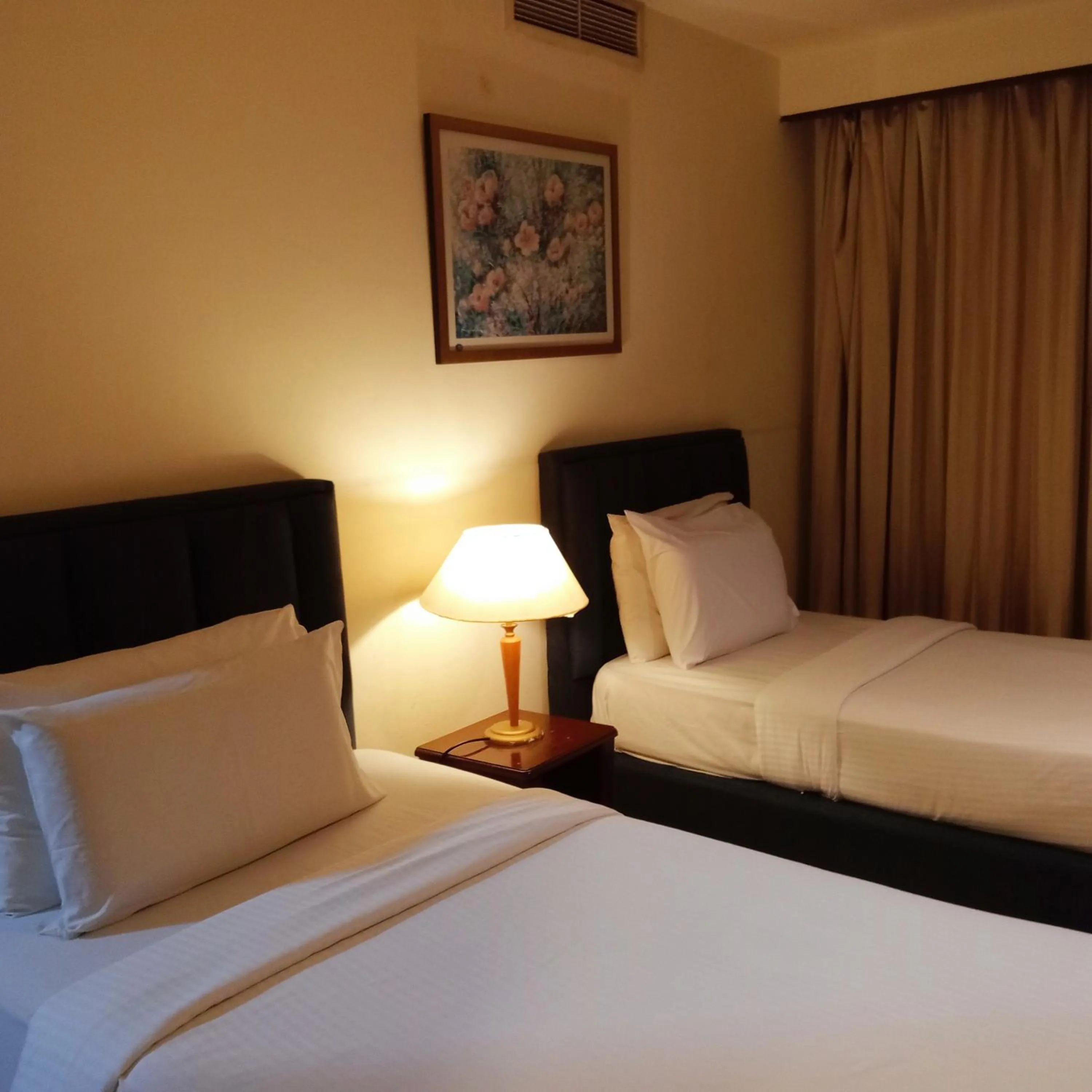 Bed in Star suite At times square