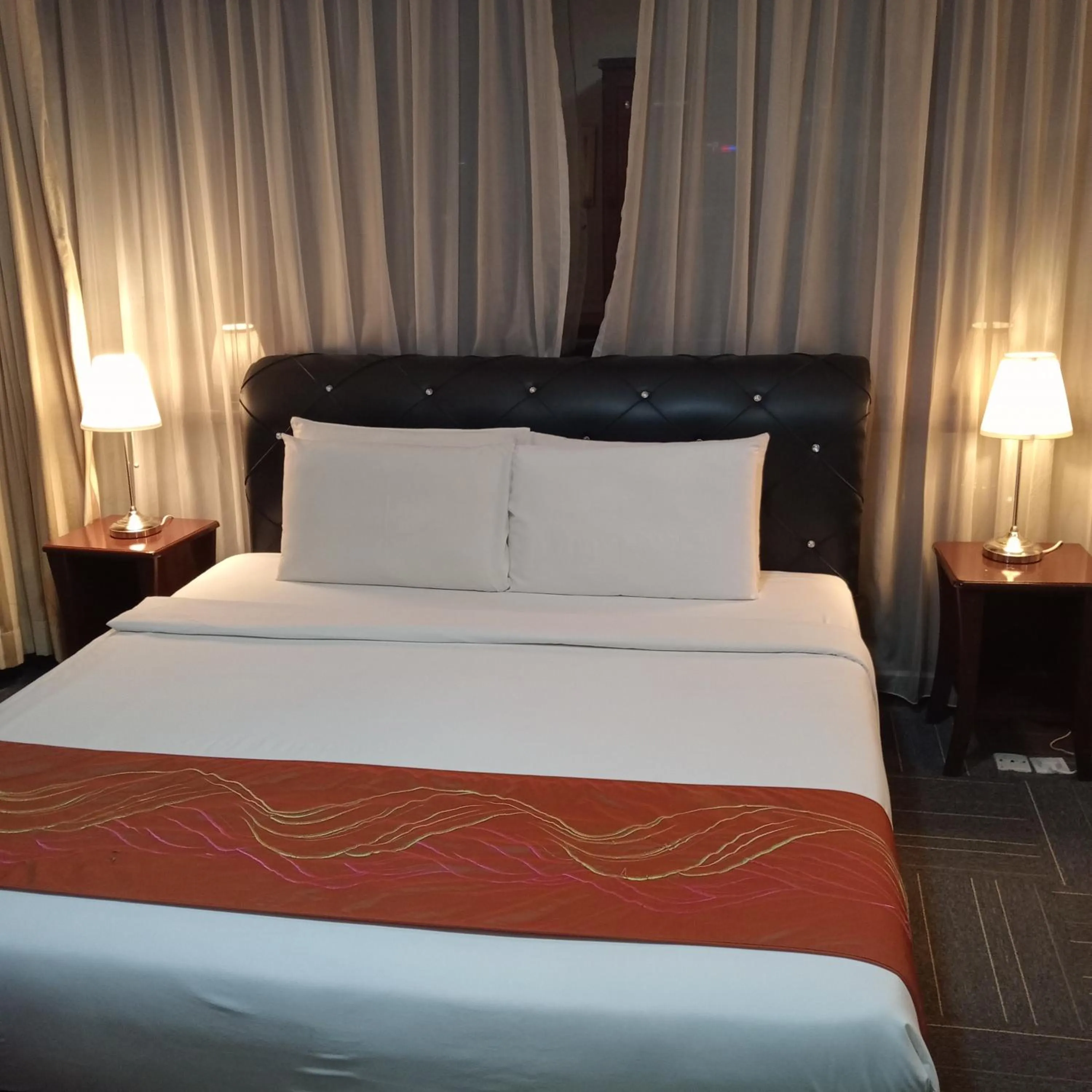 Bed in Star suite At times square