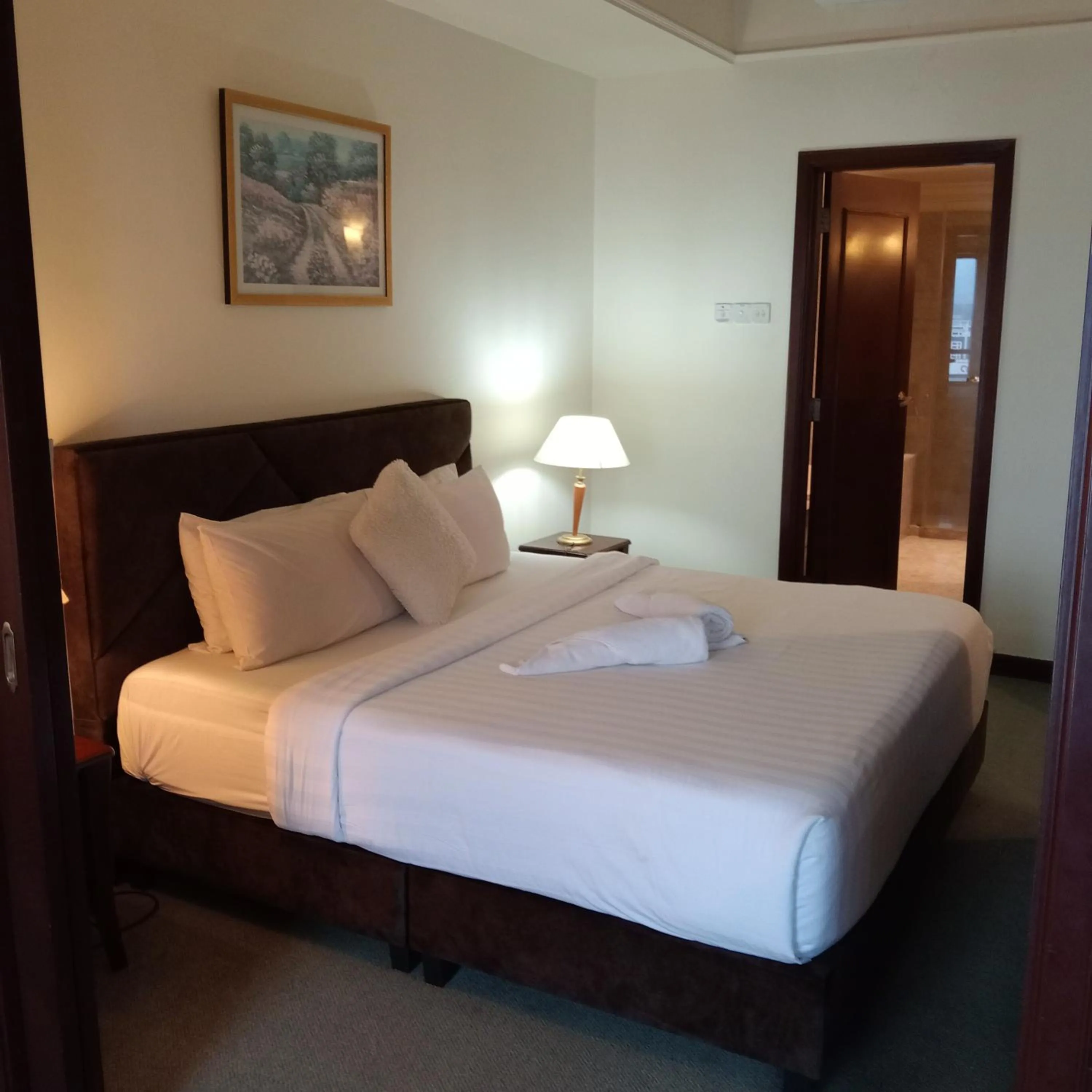 Bed in Star suite At times square