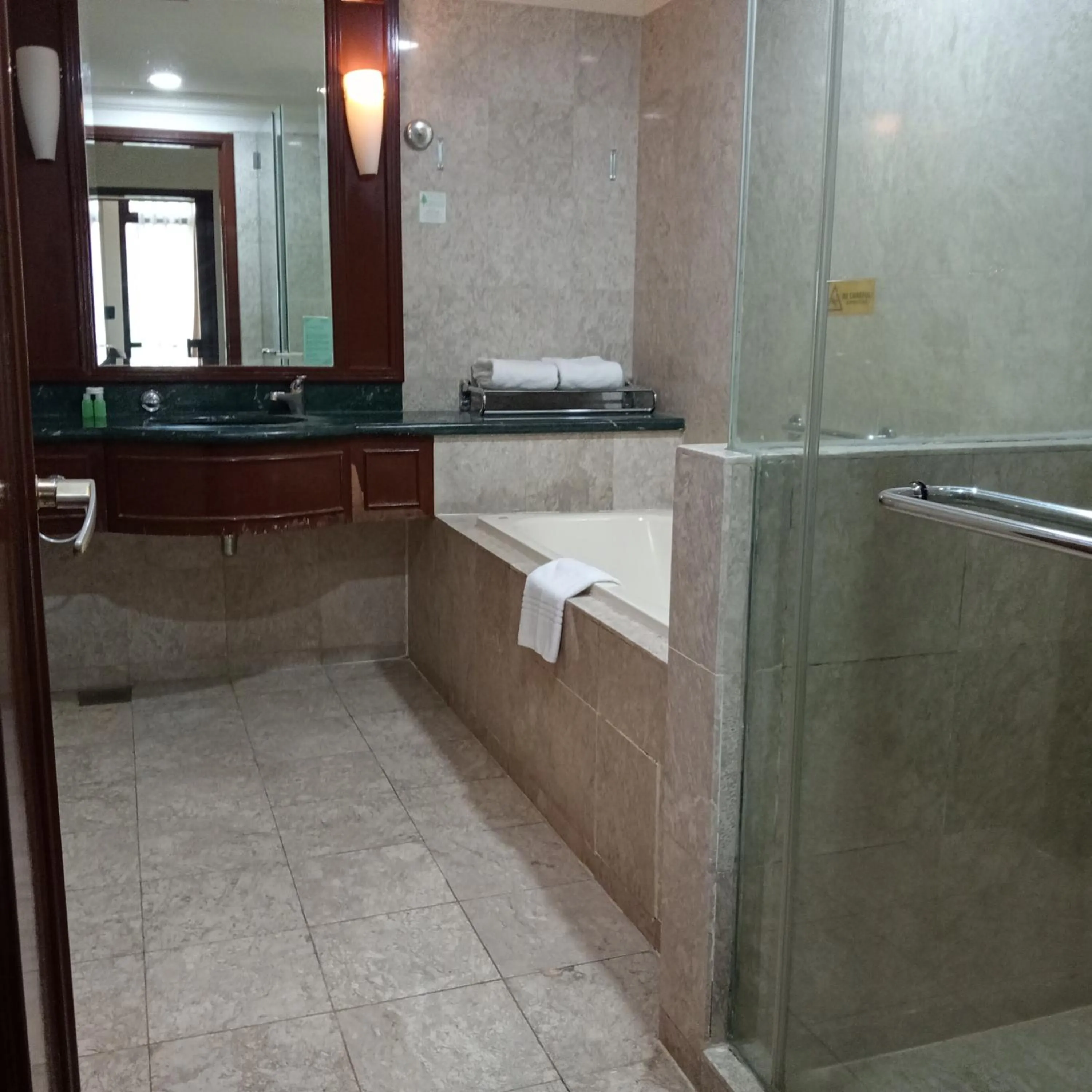 Shower in Star suite At times square