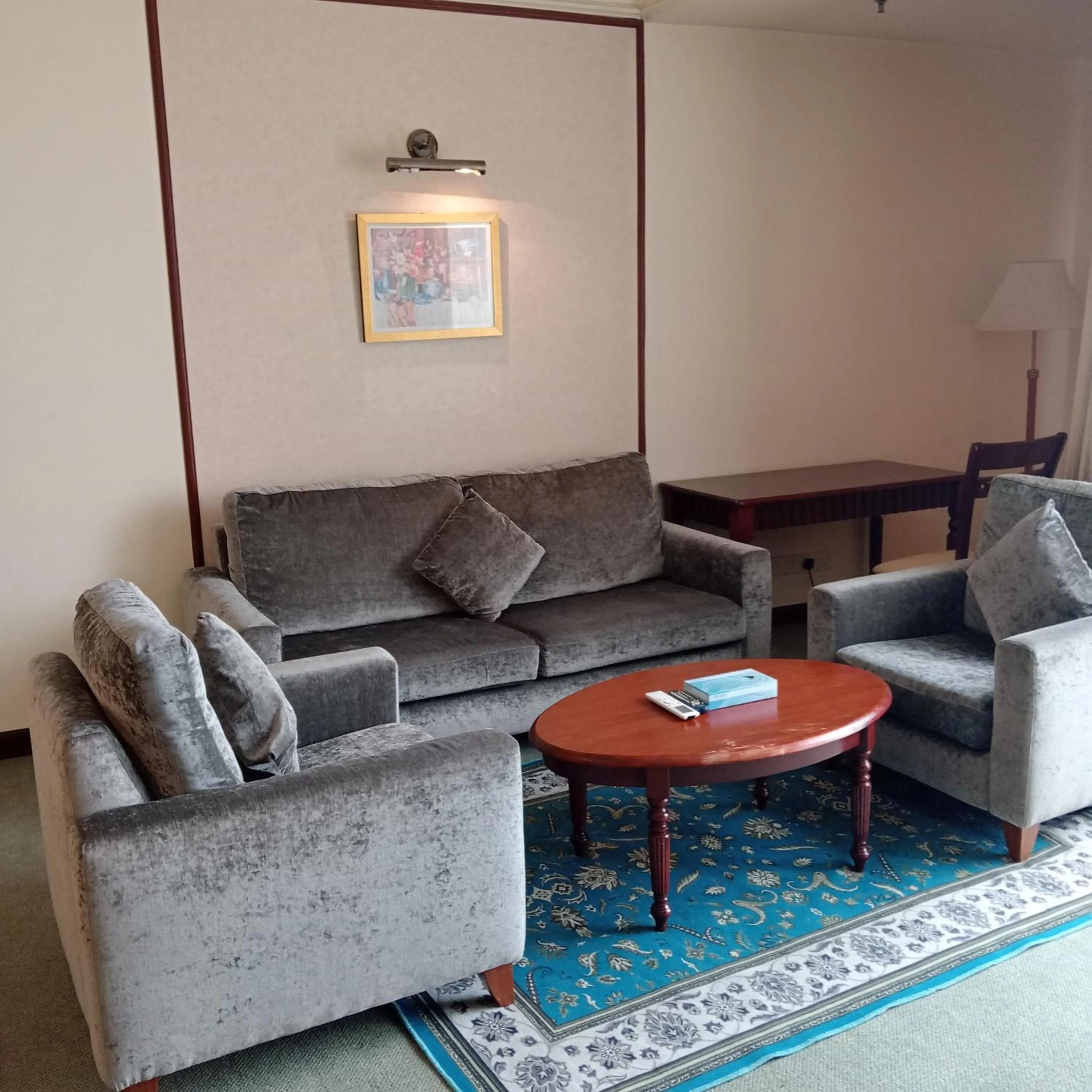 Living room in Star suite At times square