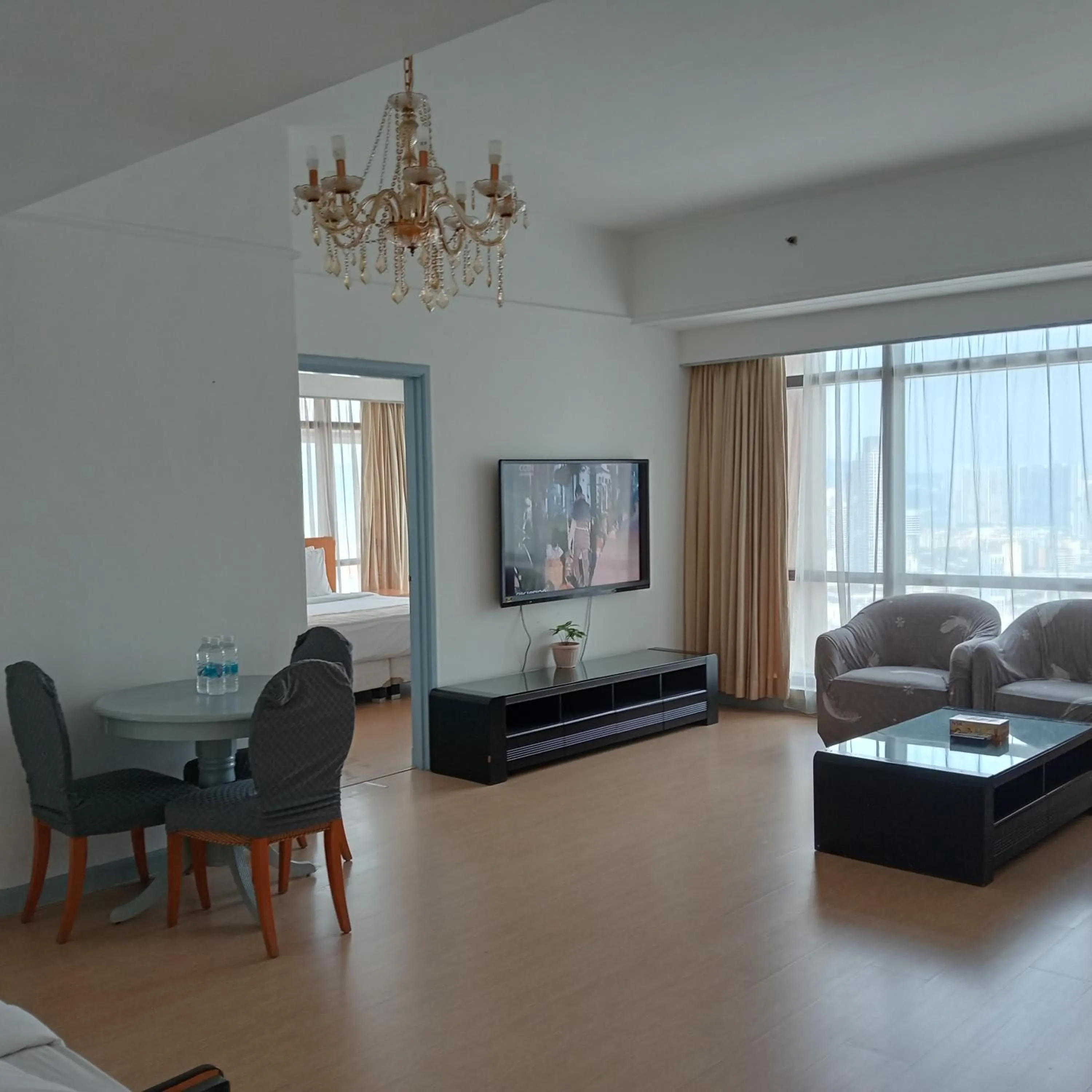 Living room in Star suite At times square