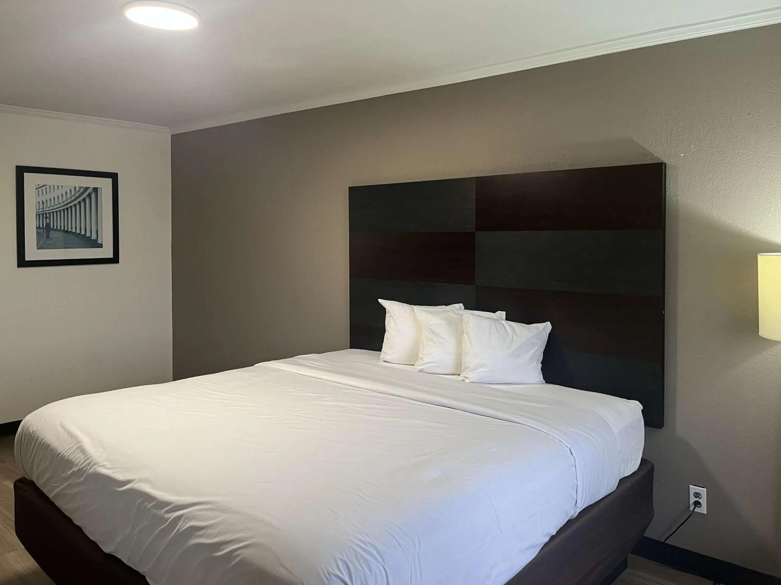 Bedroom, Bed in Studio 6 Charlotte, NC – Airport South
