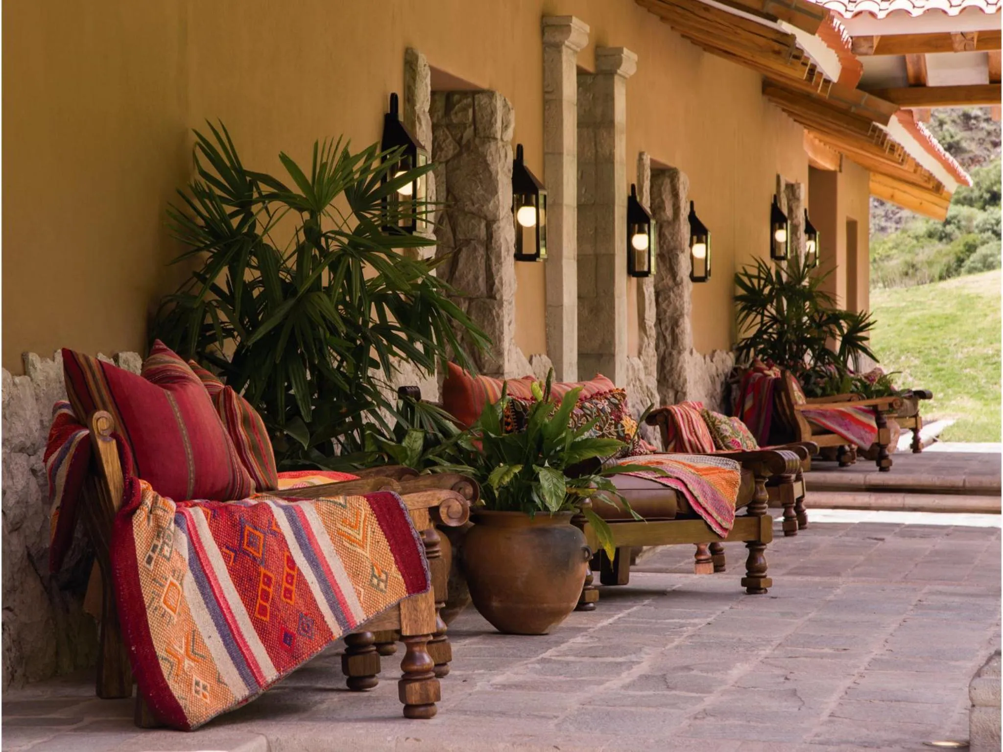 Area and facilities in Inkaterra Hacienda Urubamba