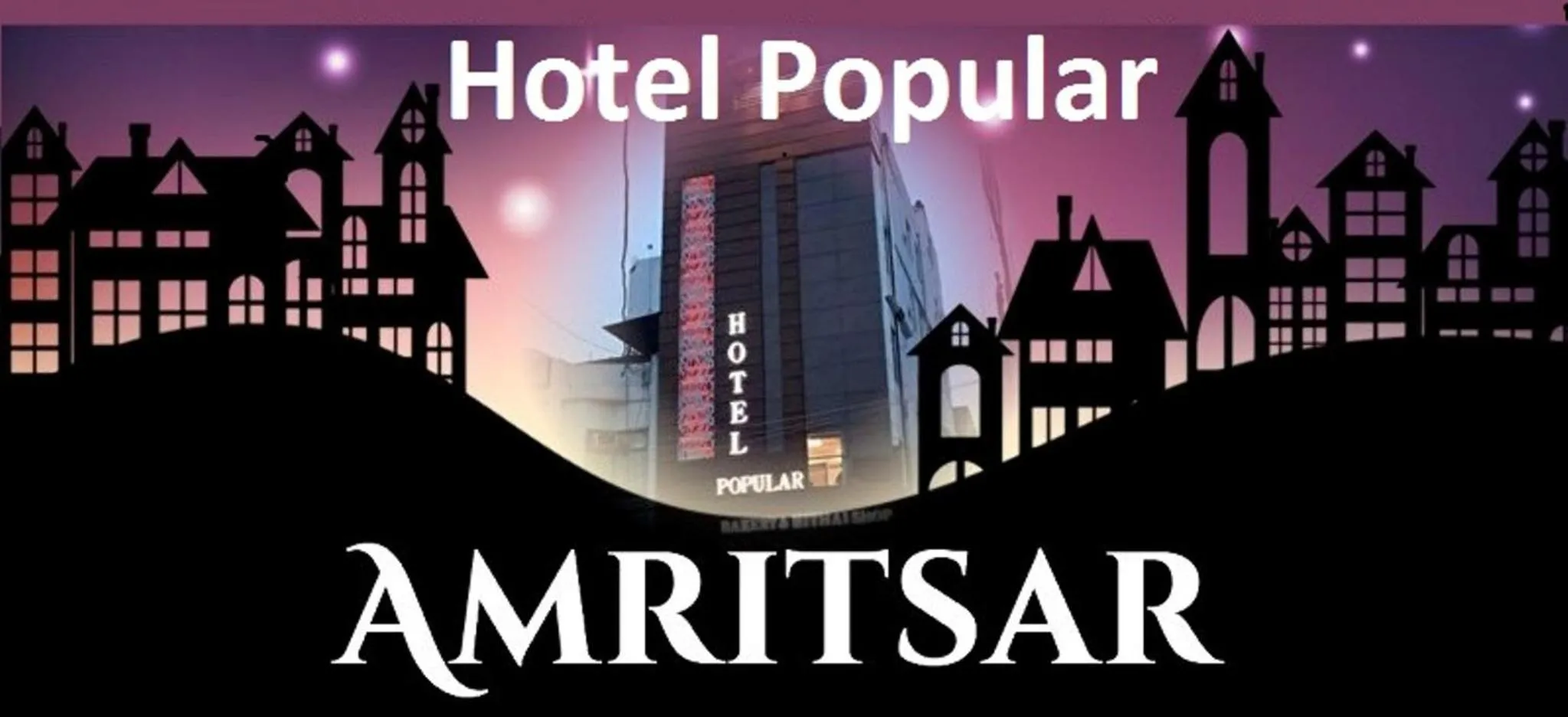 Property logo or sign in Hotel Popular