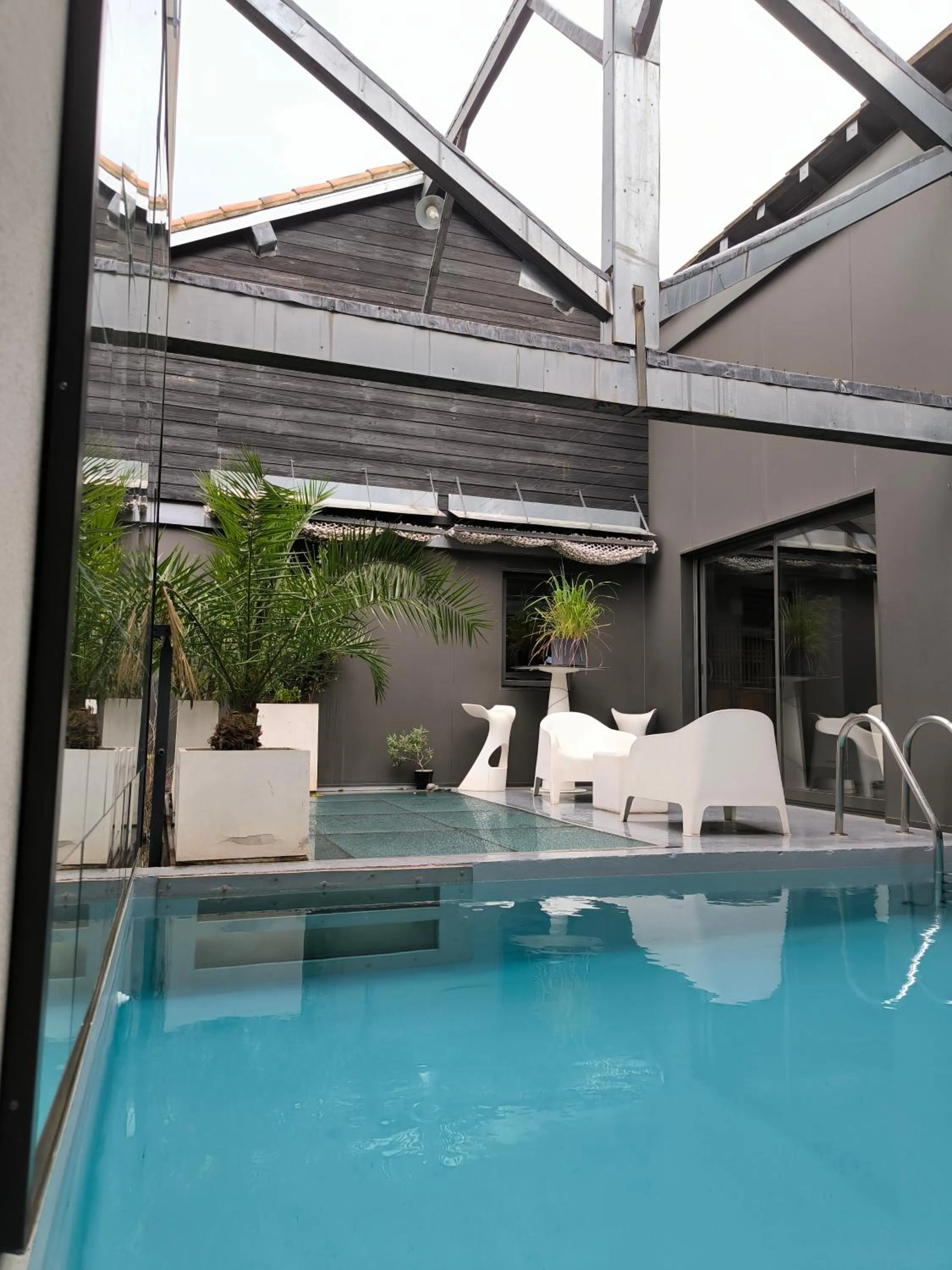 Patio in Be Loft B&B Pool & Spa