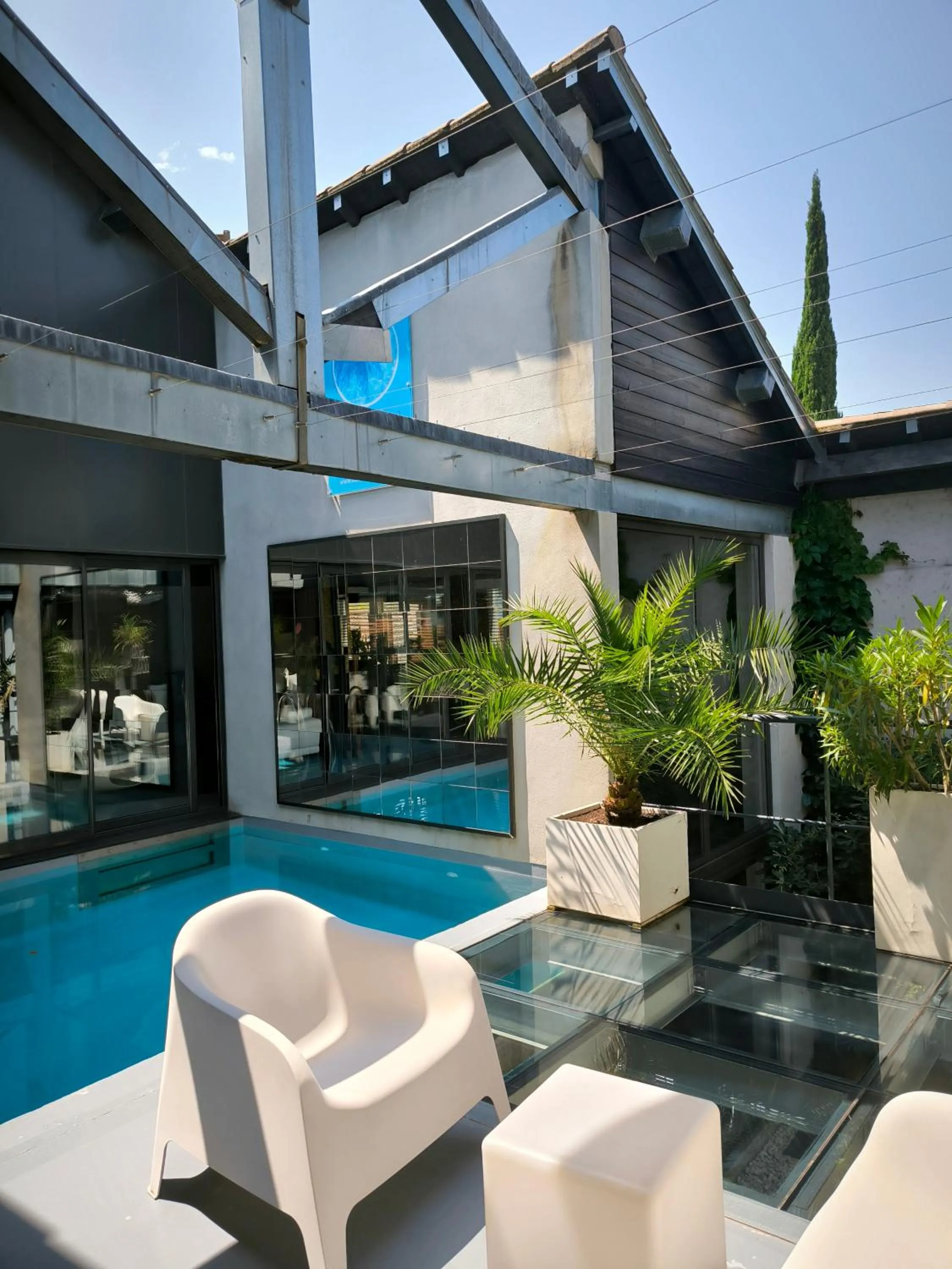 Patio in Be Loft B&B Pool & Spa