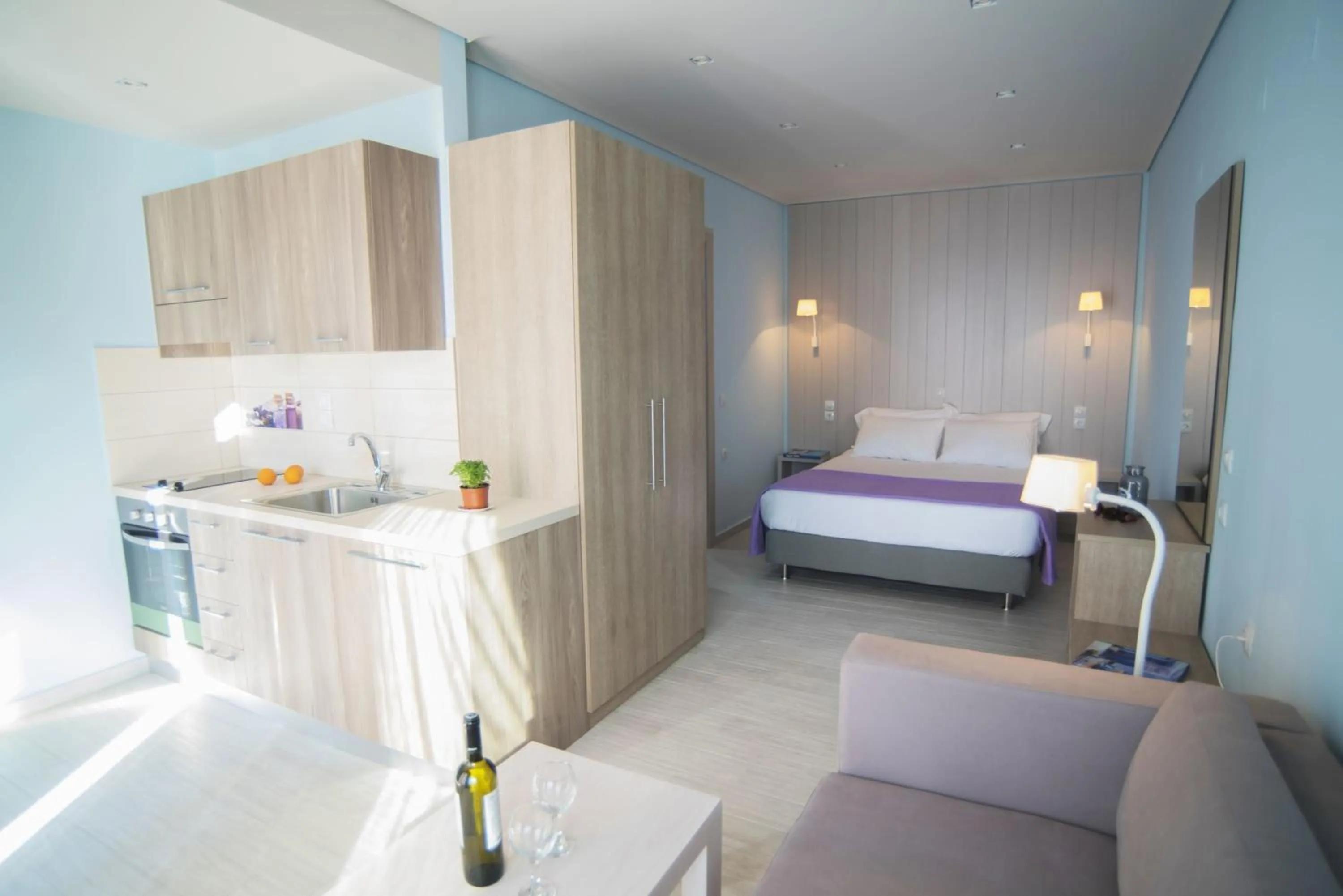 Bed in The Ionian View