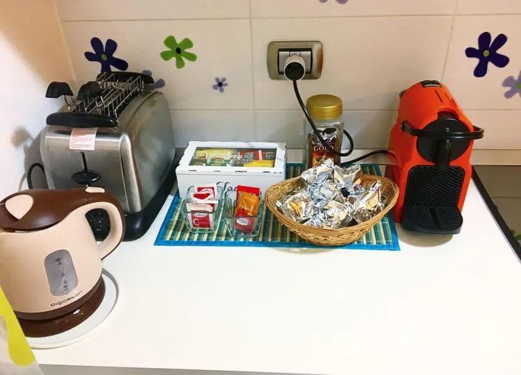 Coffee/tea facilities in B&B L'annunziata