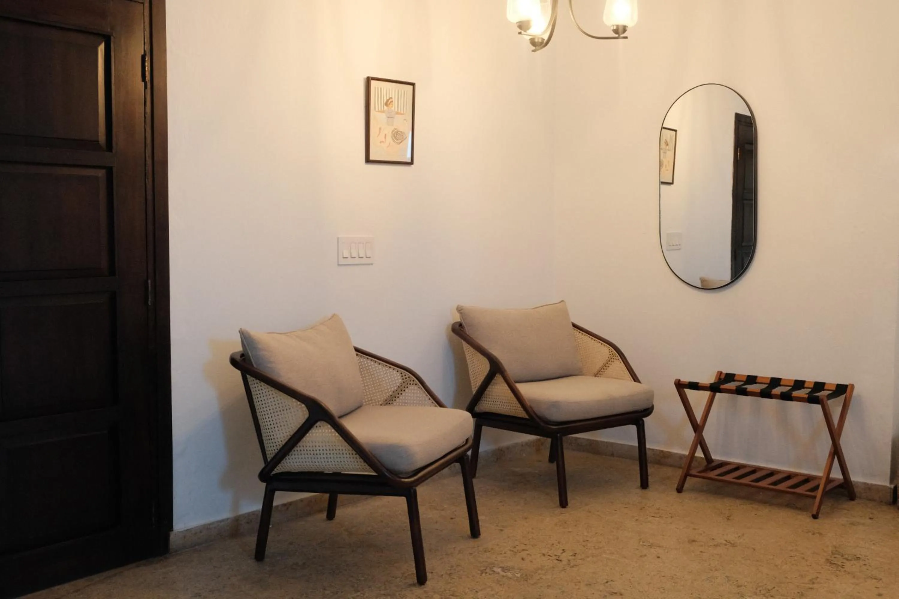 Seating area in Hotel Boutique Patio Corao