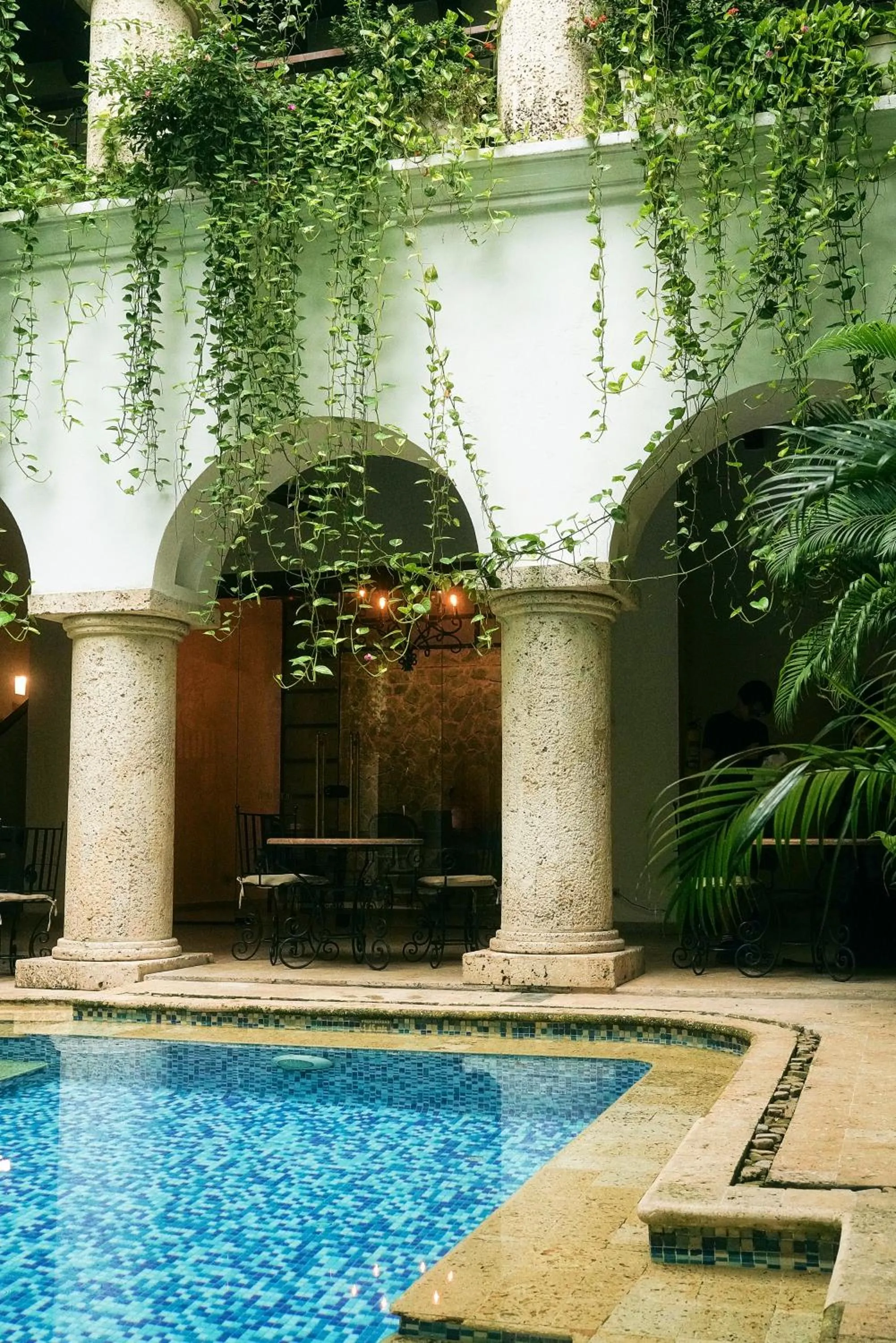 Swimming pool in Hotel Boutique Patio Corao