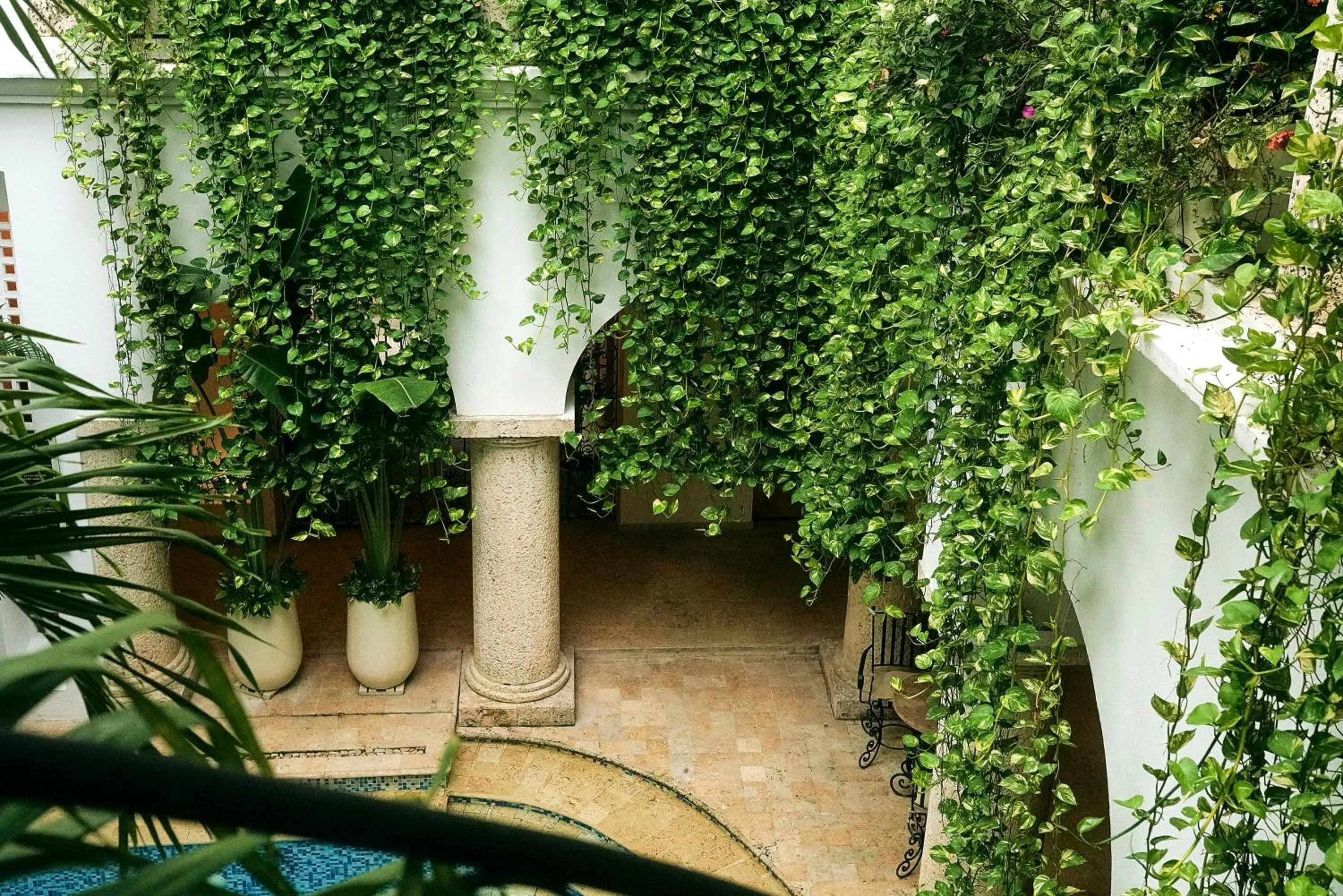 Patio in Hotel Boutique Patio Corao