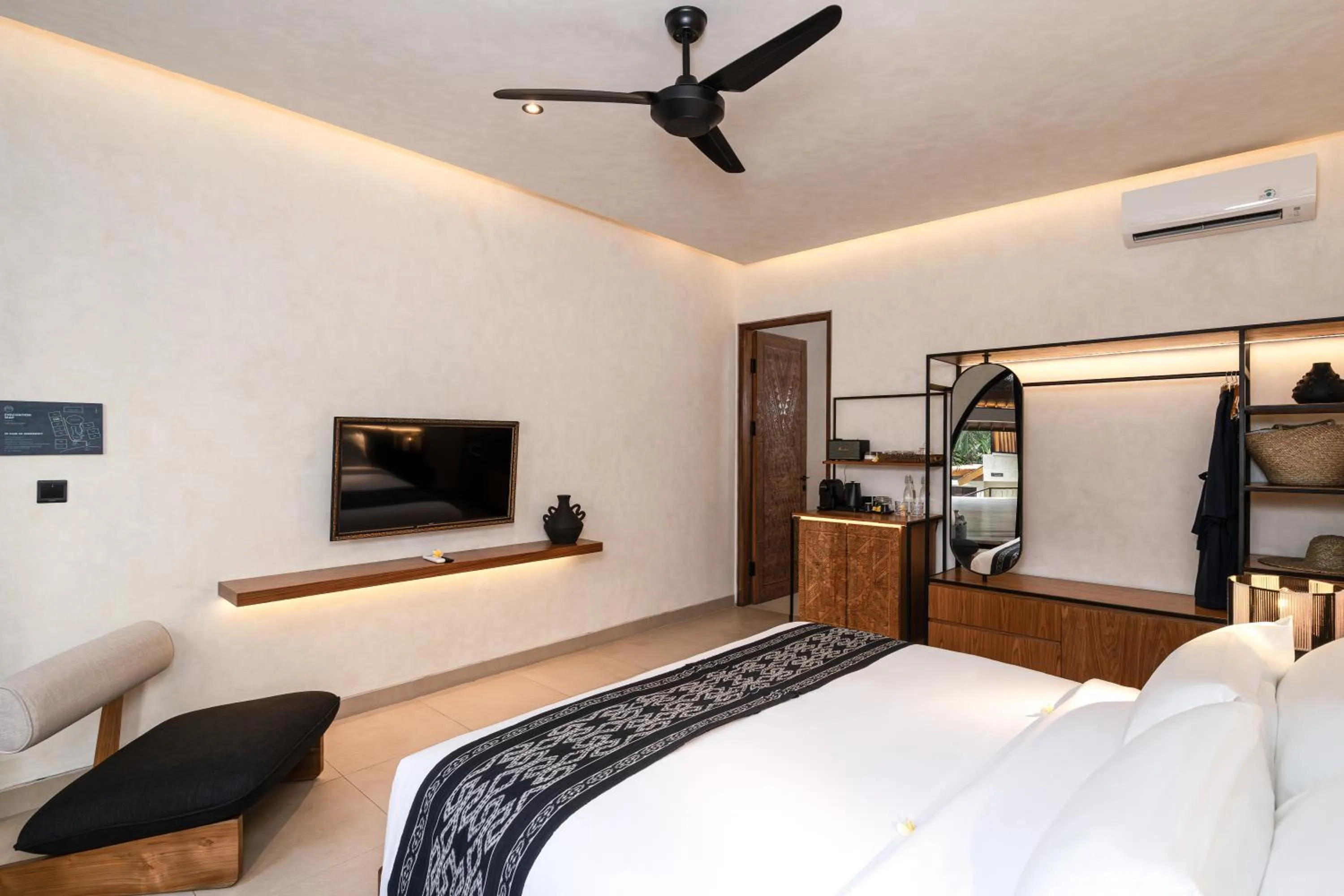 Bed in Soulshine Resort Ubud, Bali