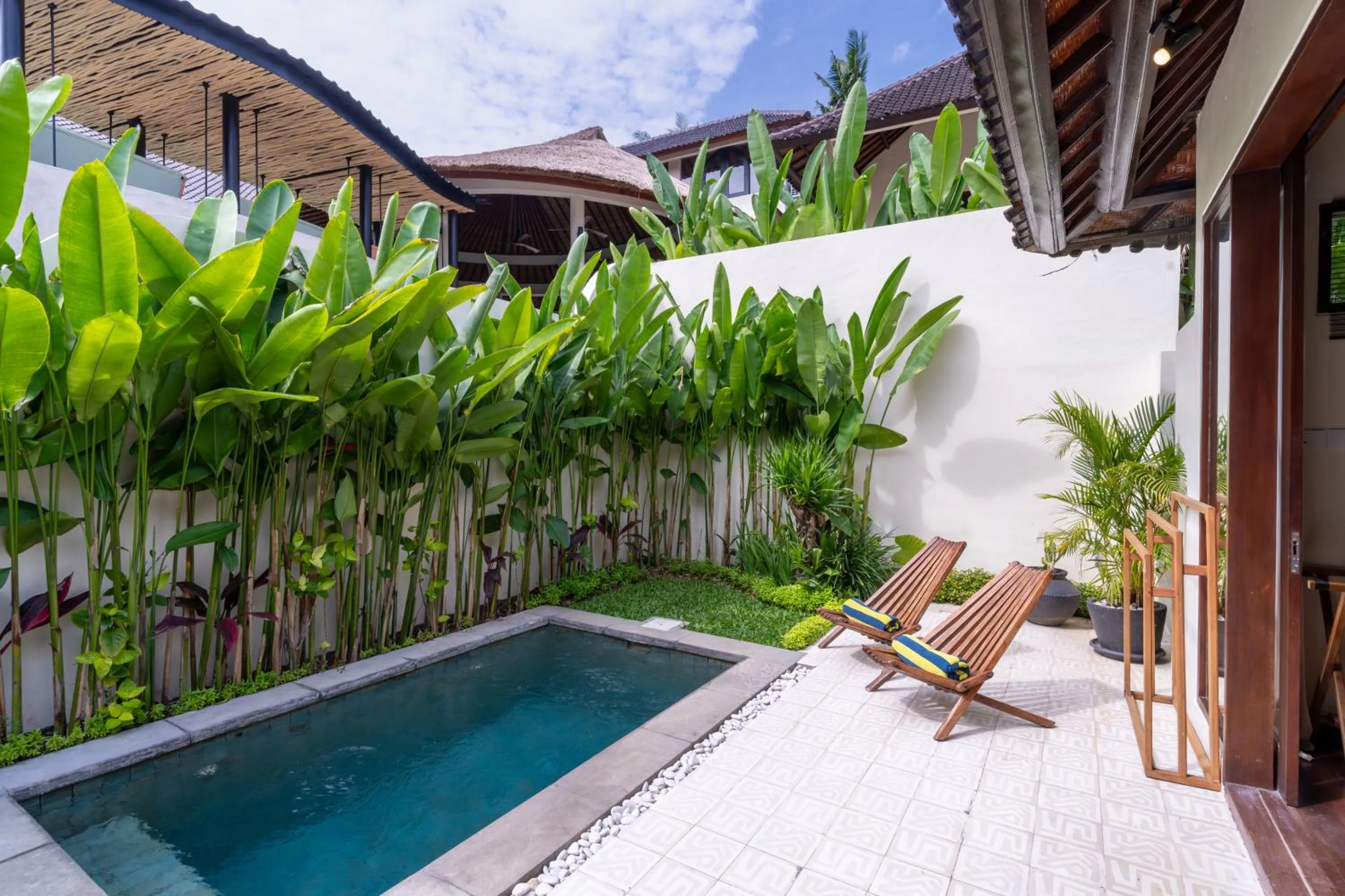 Swimming pool in Soulshine Resort Ubud, Bali