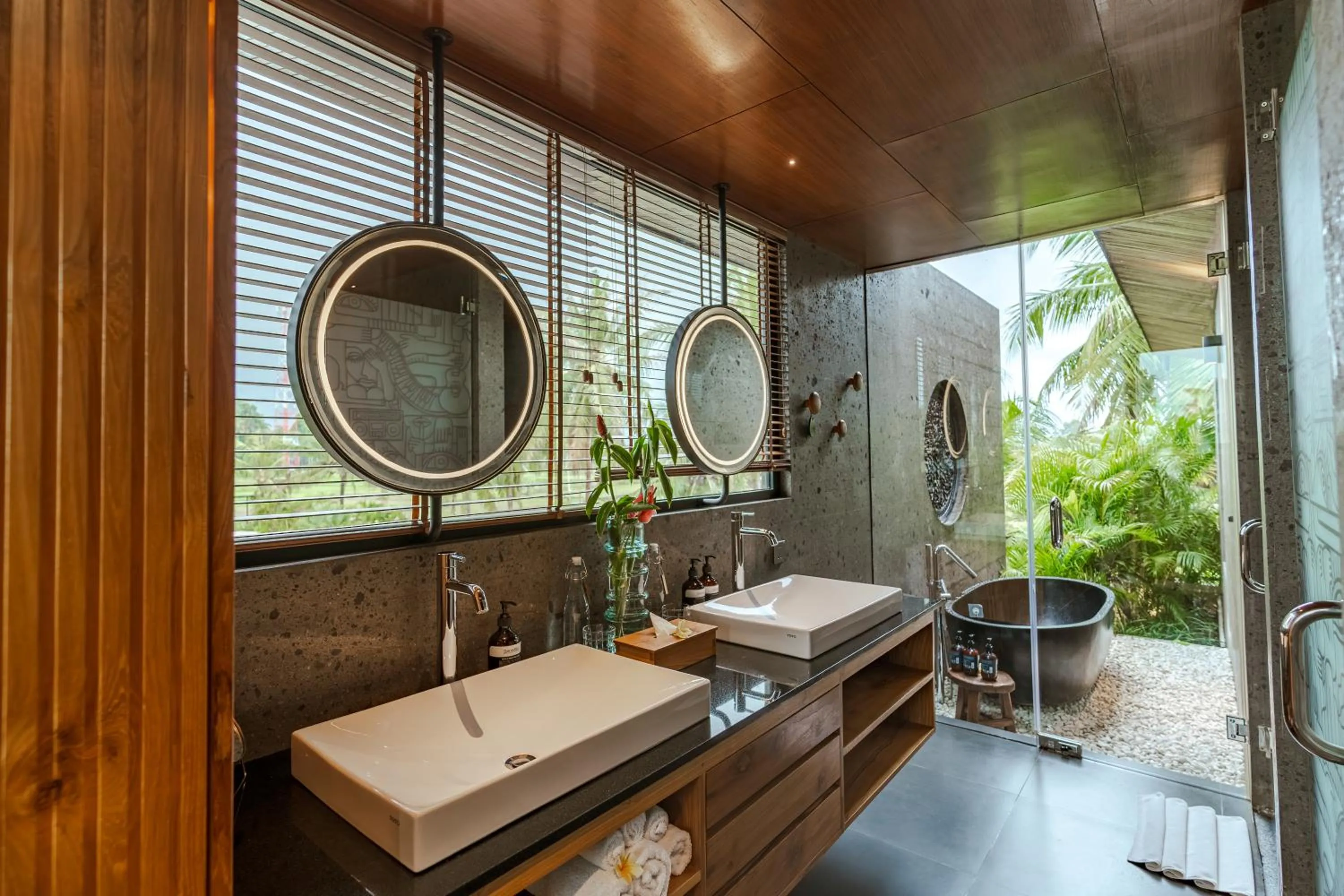 Bathroom in Soulshine Resort Ubud, Bali