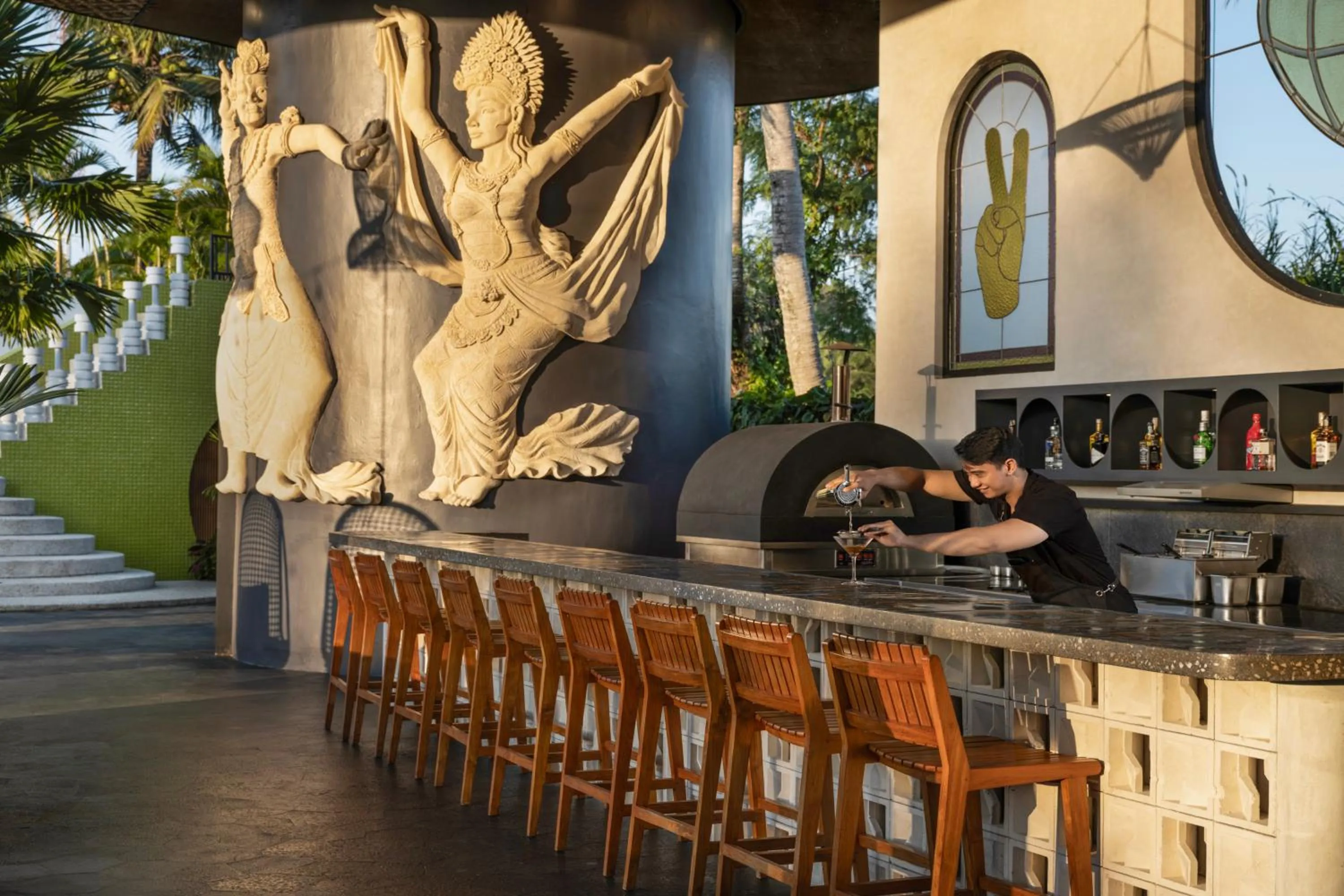 Lounge or bar in Soulshine Resort Ubud, Bali