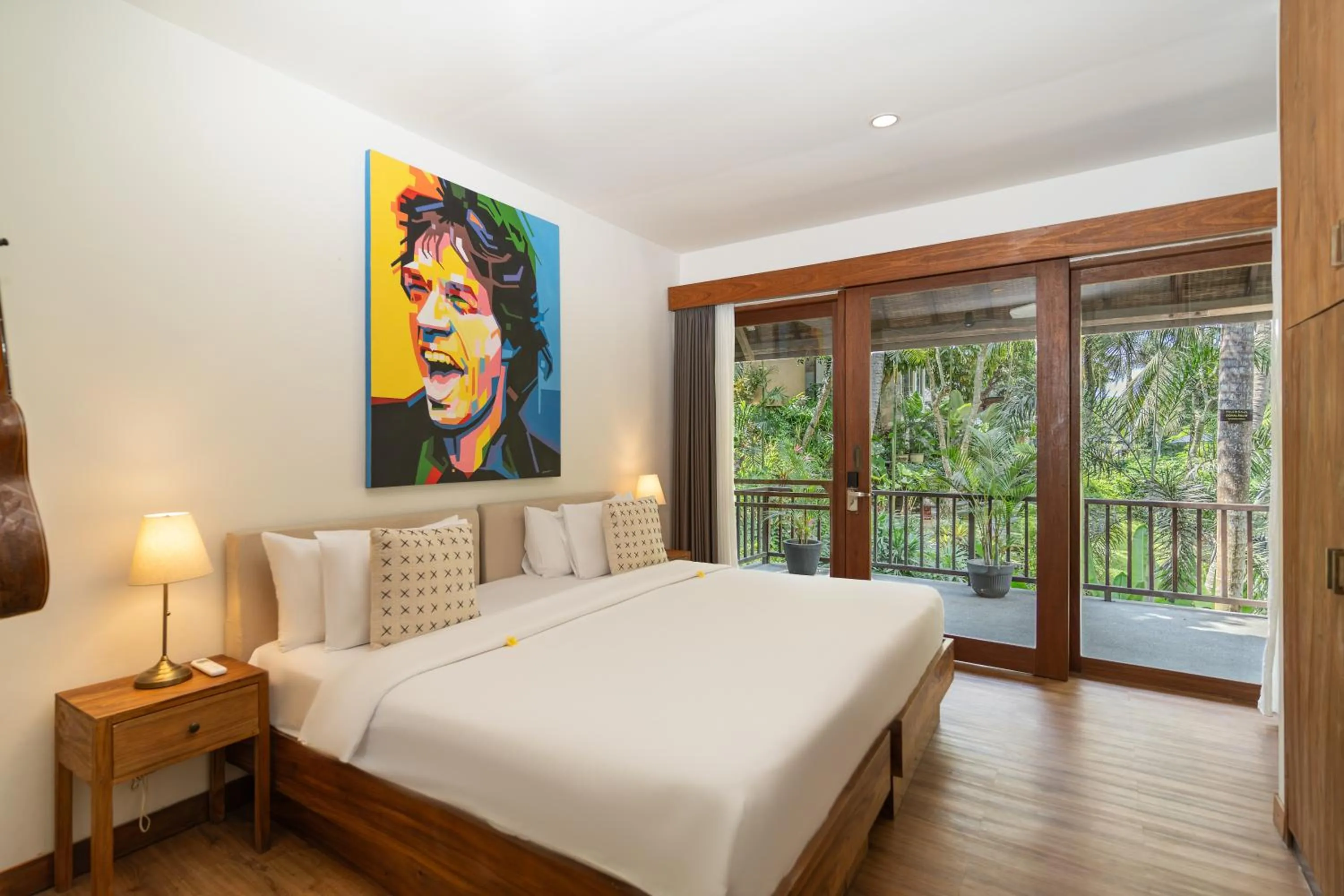 Bed in Soulshine Resort Ubud, Bali