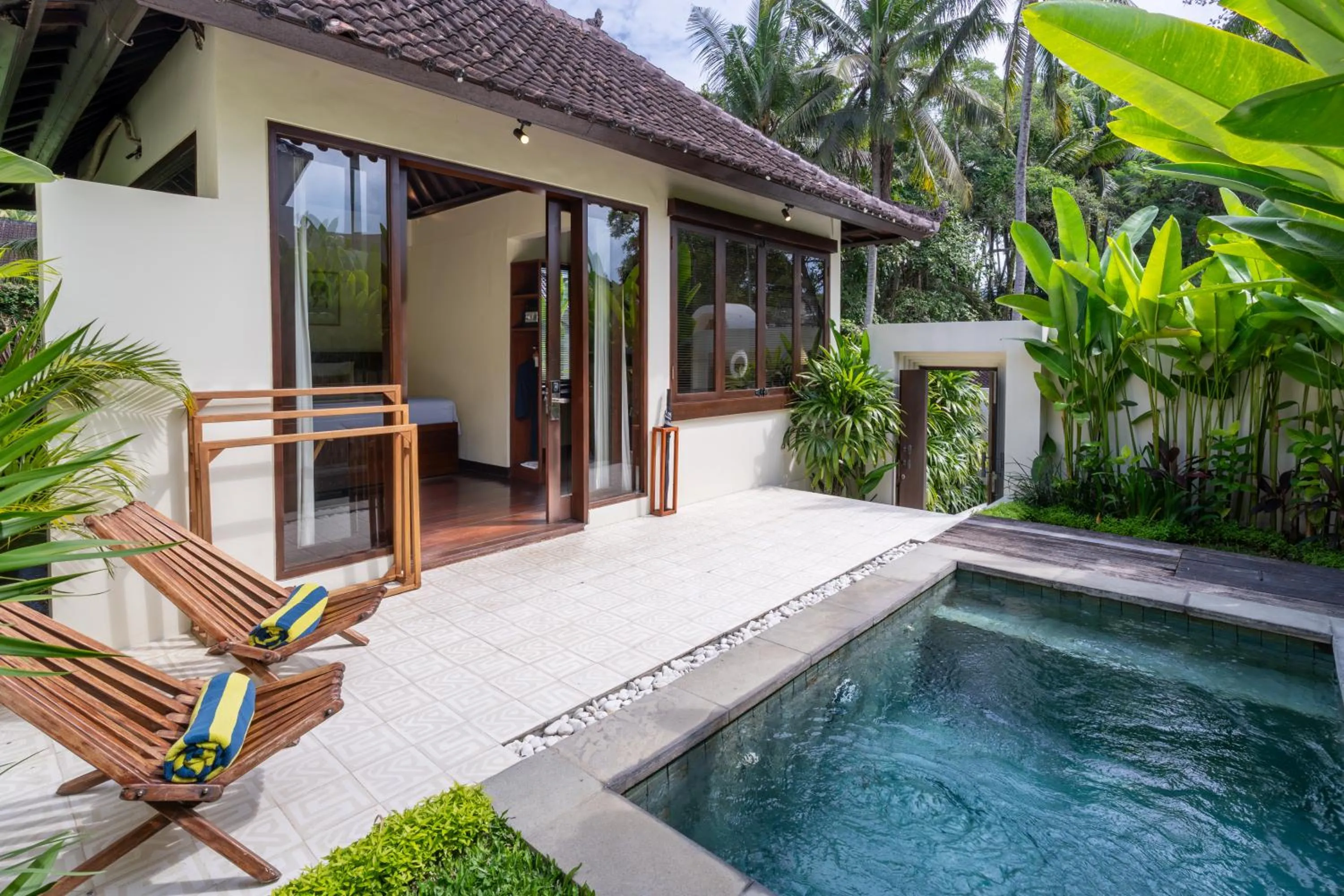 Swimming pool in Soulshine Resort Ubud, Bali
