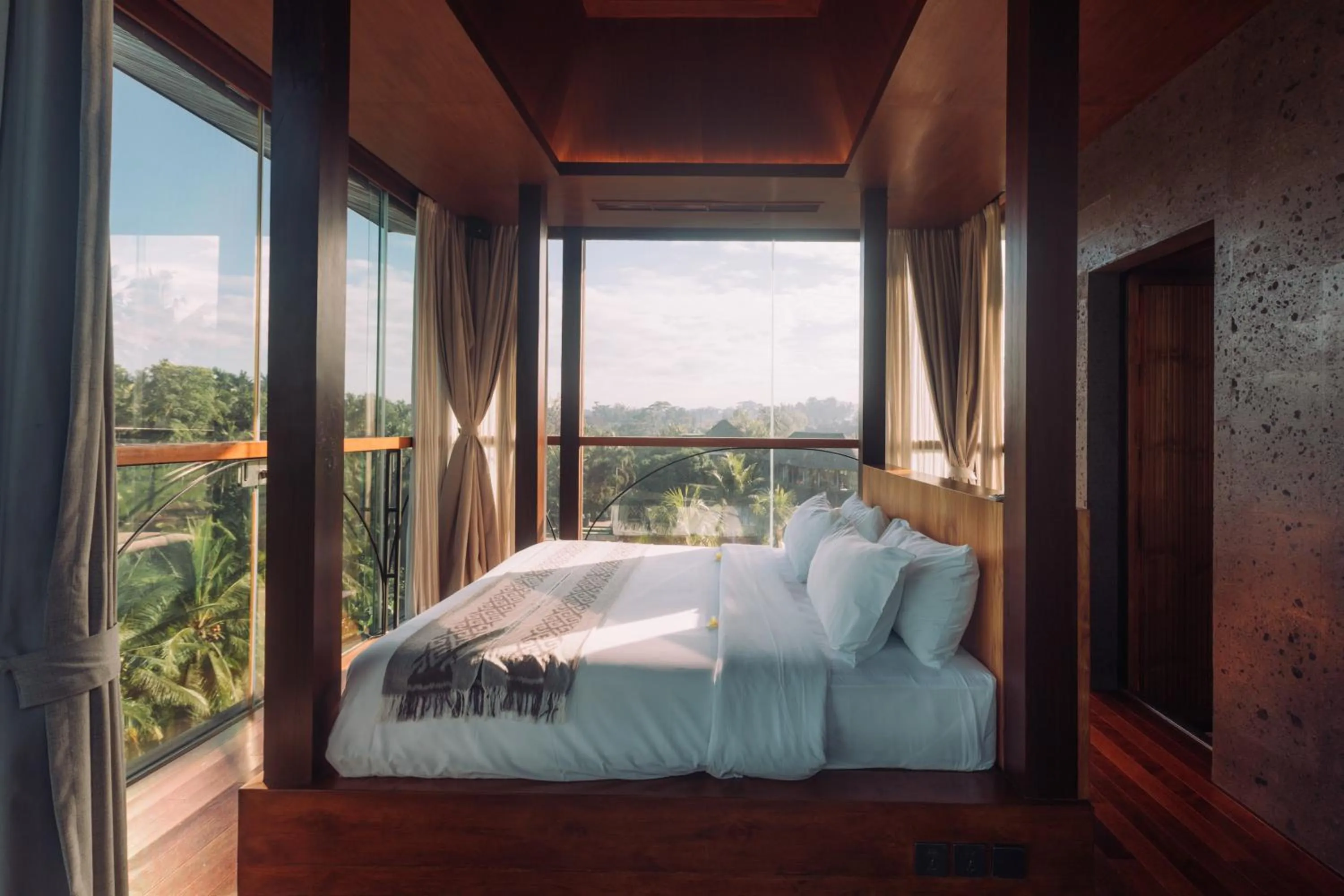 Bedroom, Bed in Soulshine Resort Ubud, Bali