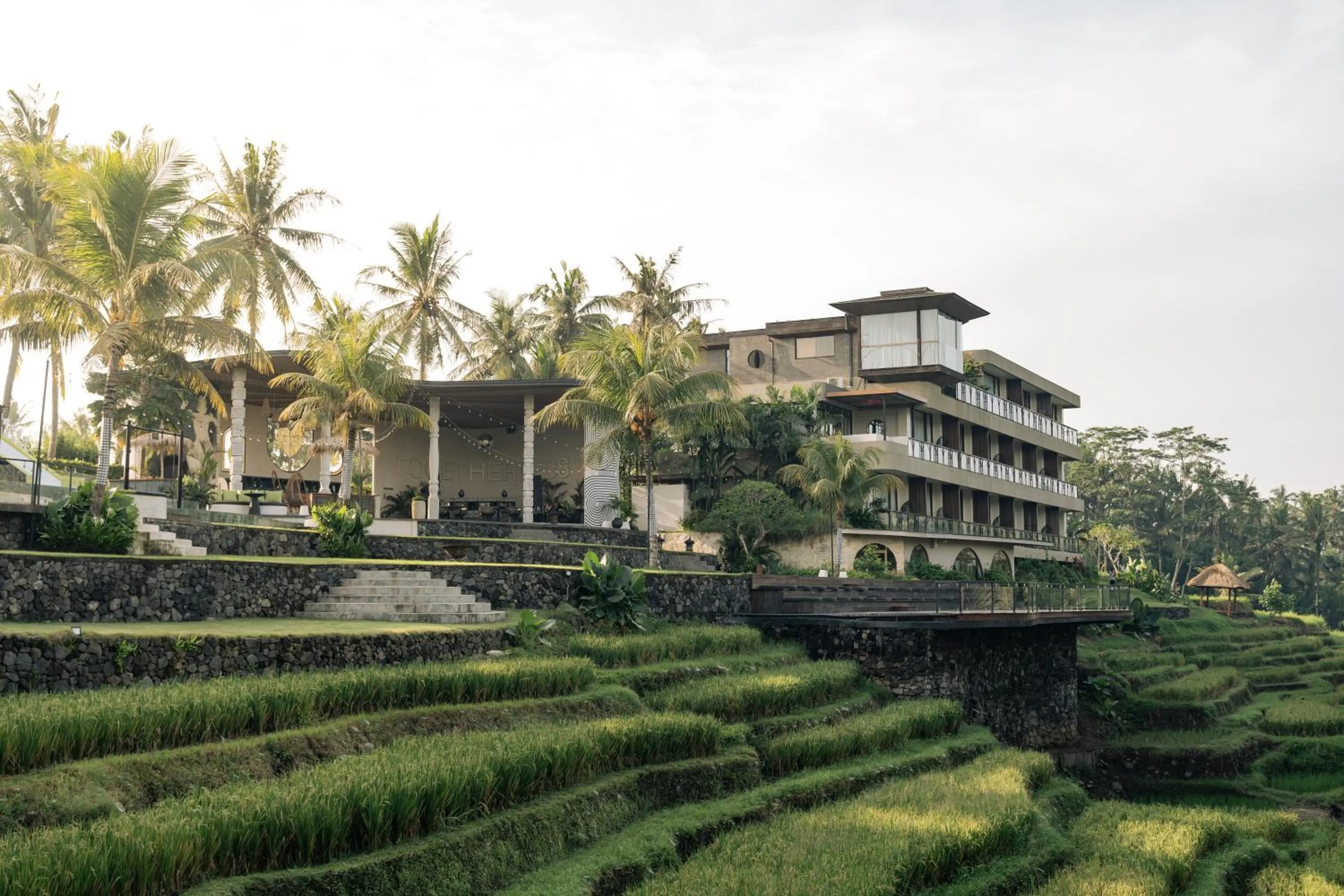 Property building in Soulshine Resort Ubud, Bali