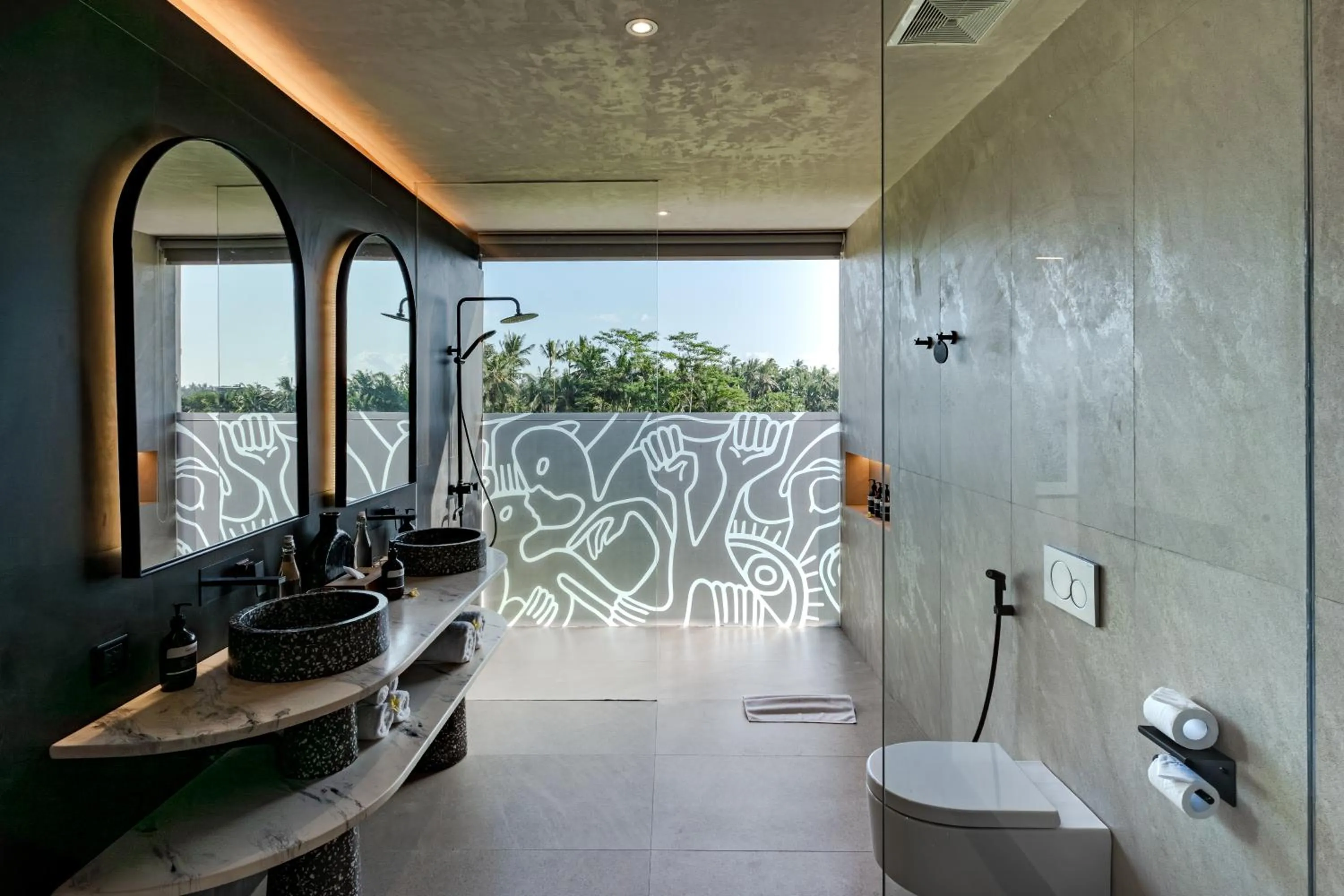 Shower in Soulshine Resort Ubud, Bali