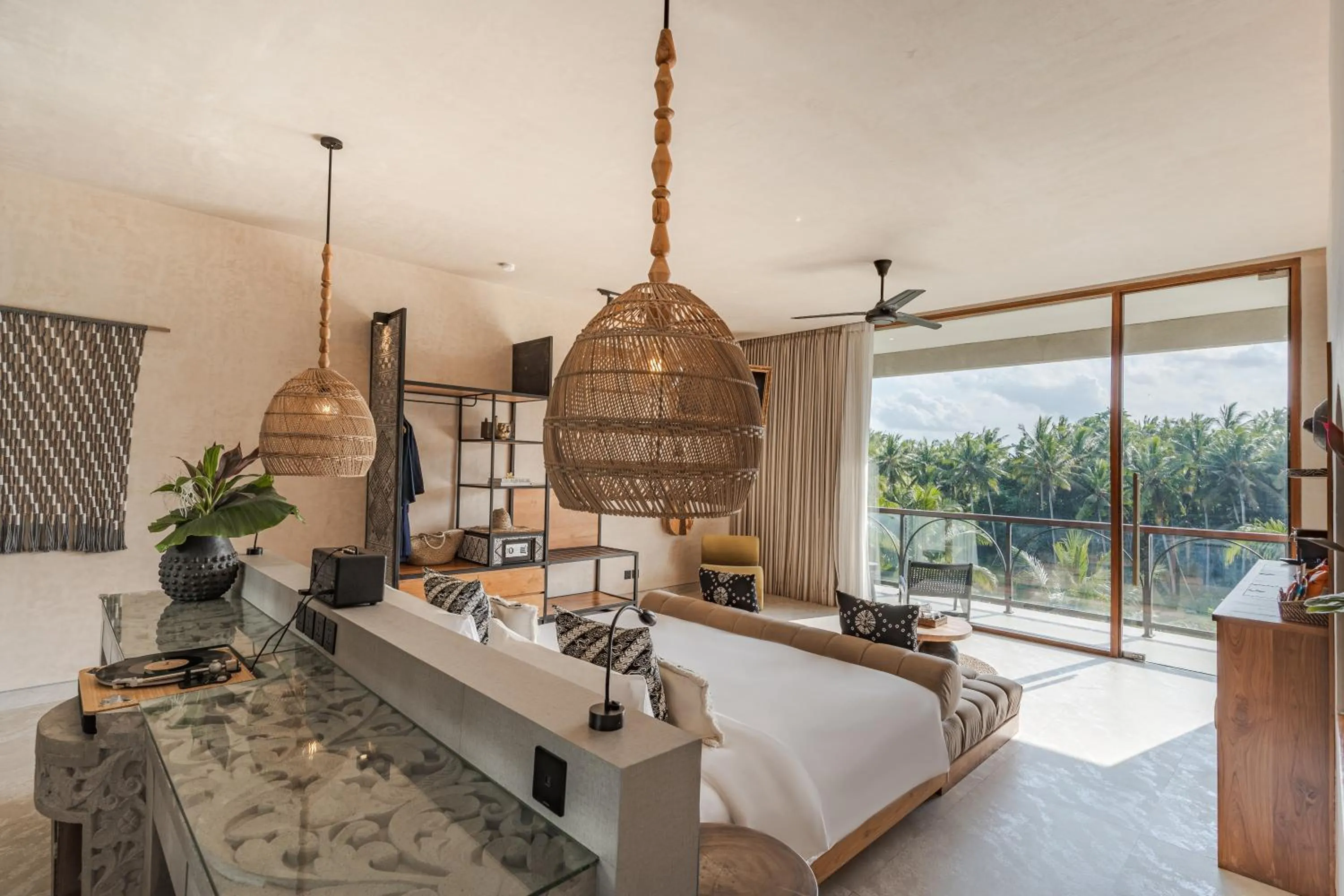 Bed in Soulshine Resort Ubud, Bali