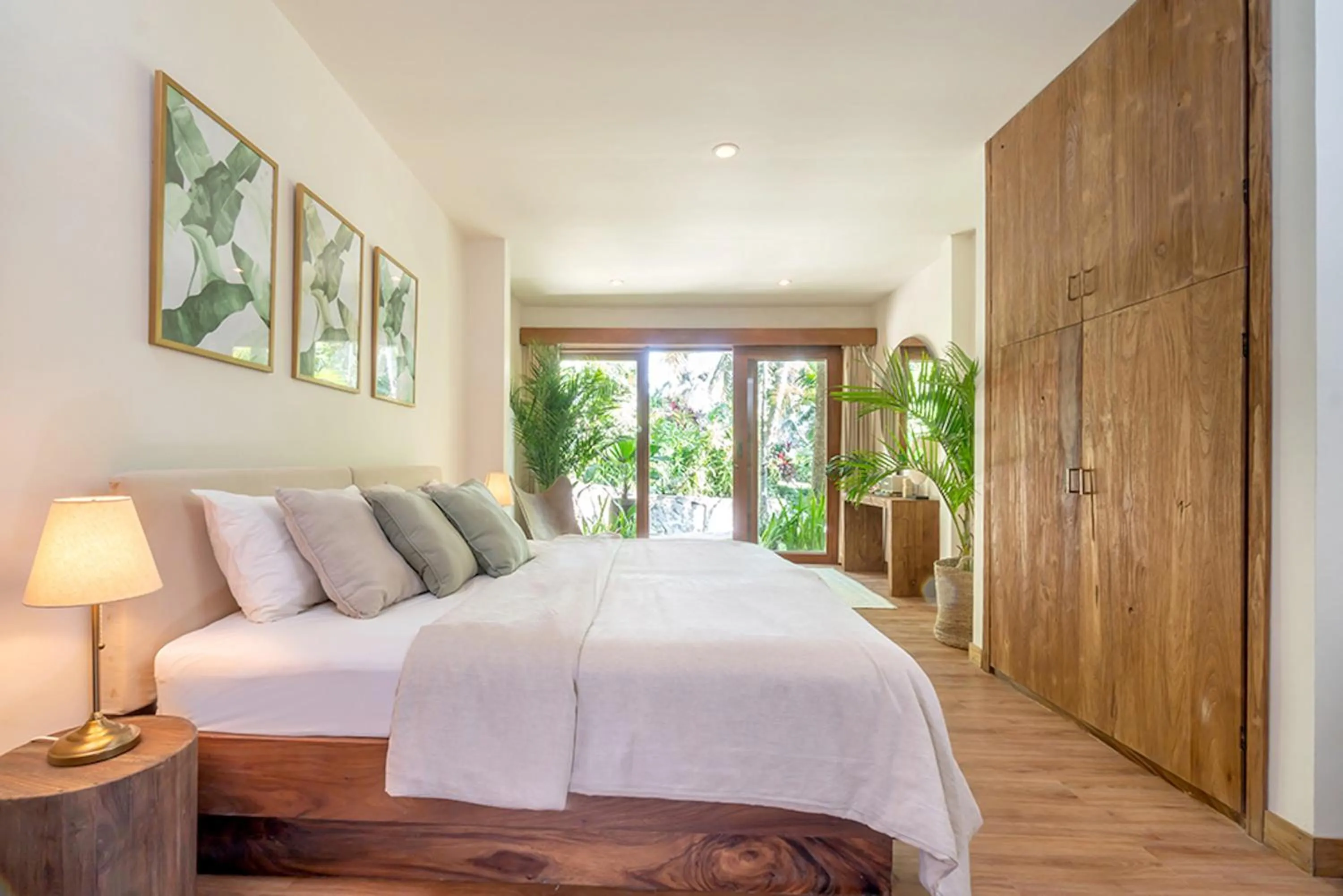 Bed in Soulshine Resort Ubud, Bali