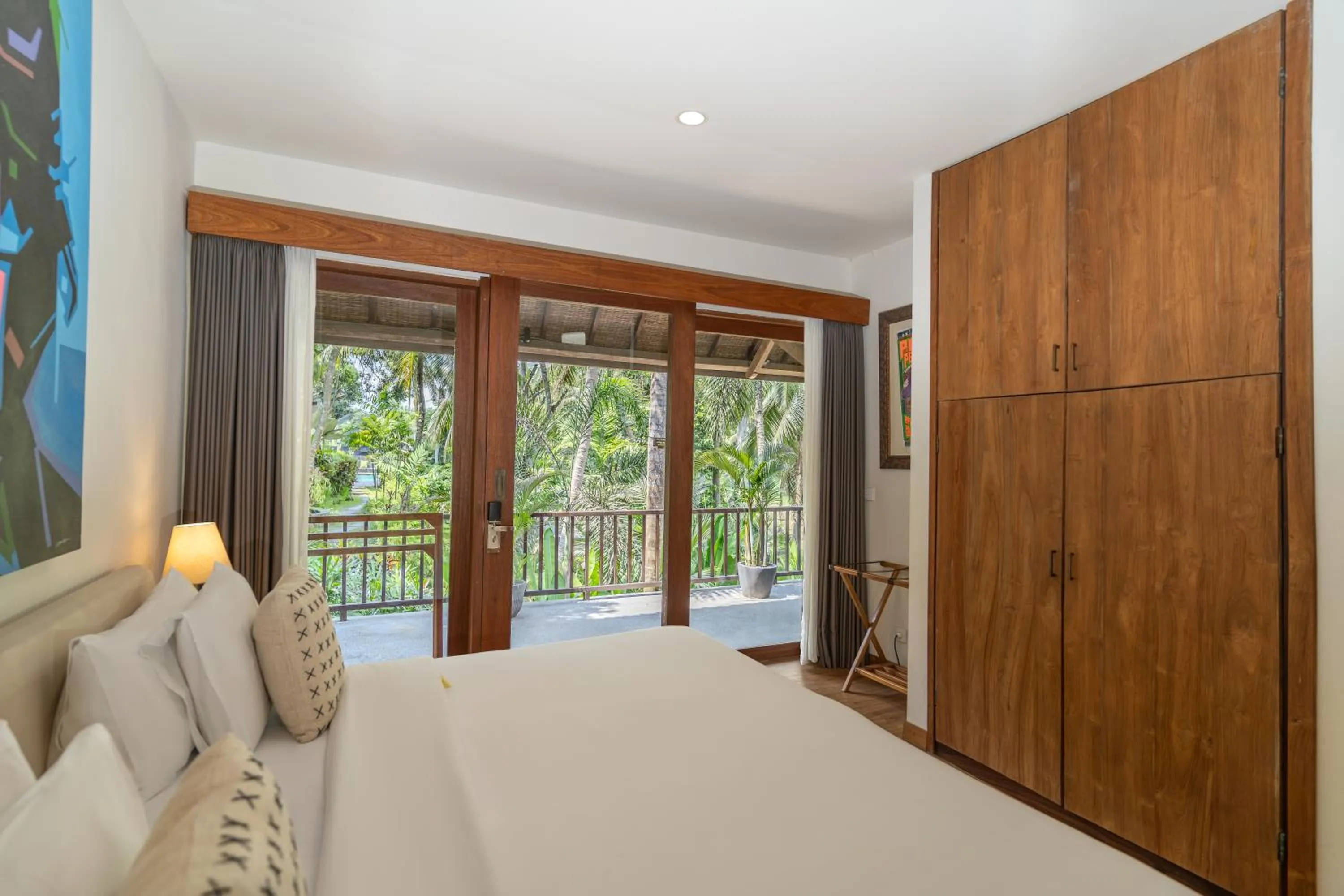 Bed in Soulshine Resort Ubud, Bali