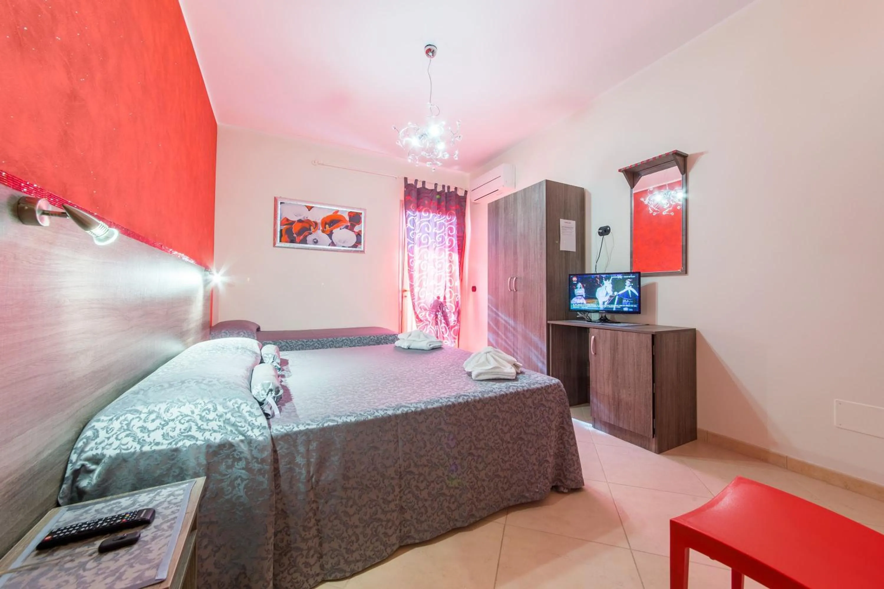 Bedroom, Bed in B&B Rosso Salento