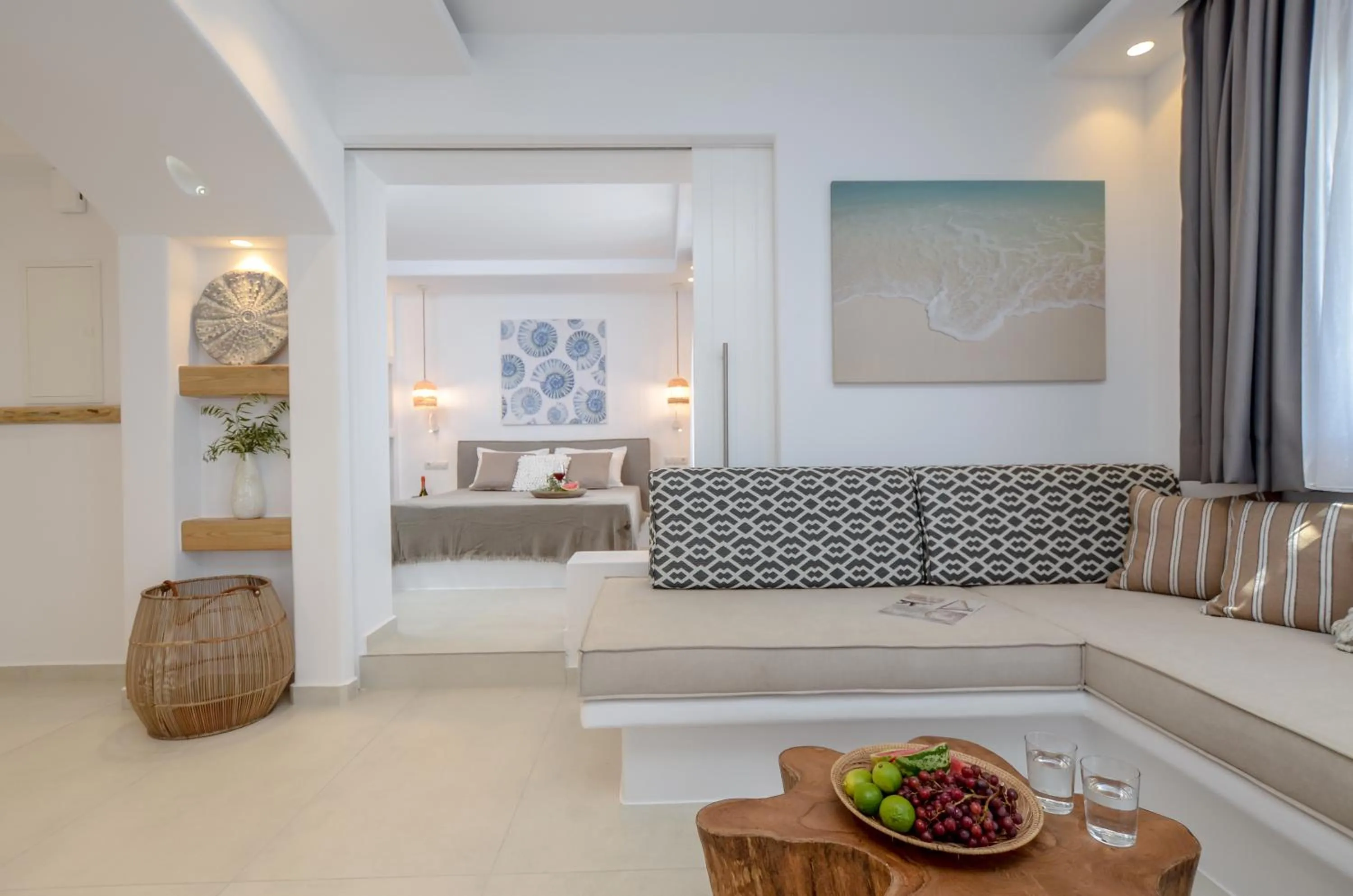 Living room in Sea & Olives Suites Hotel and Villas