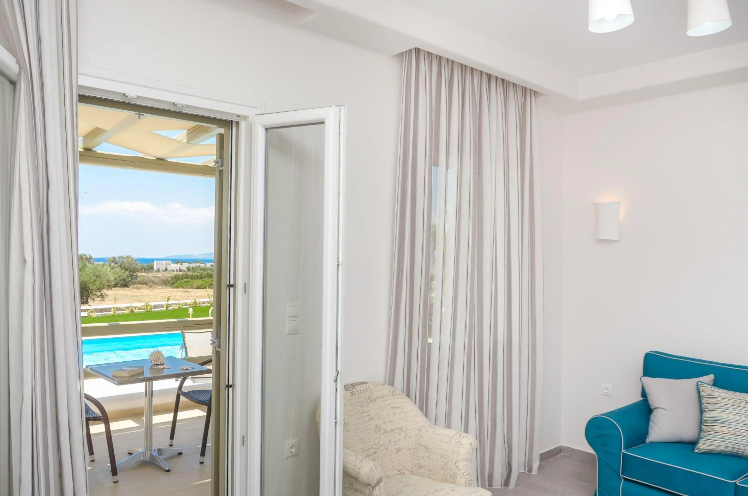 Sea view in Sea & Olives Suites Hotel and Villas