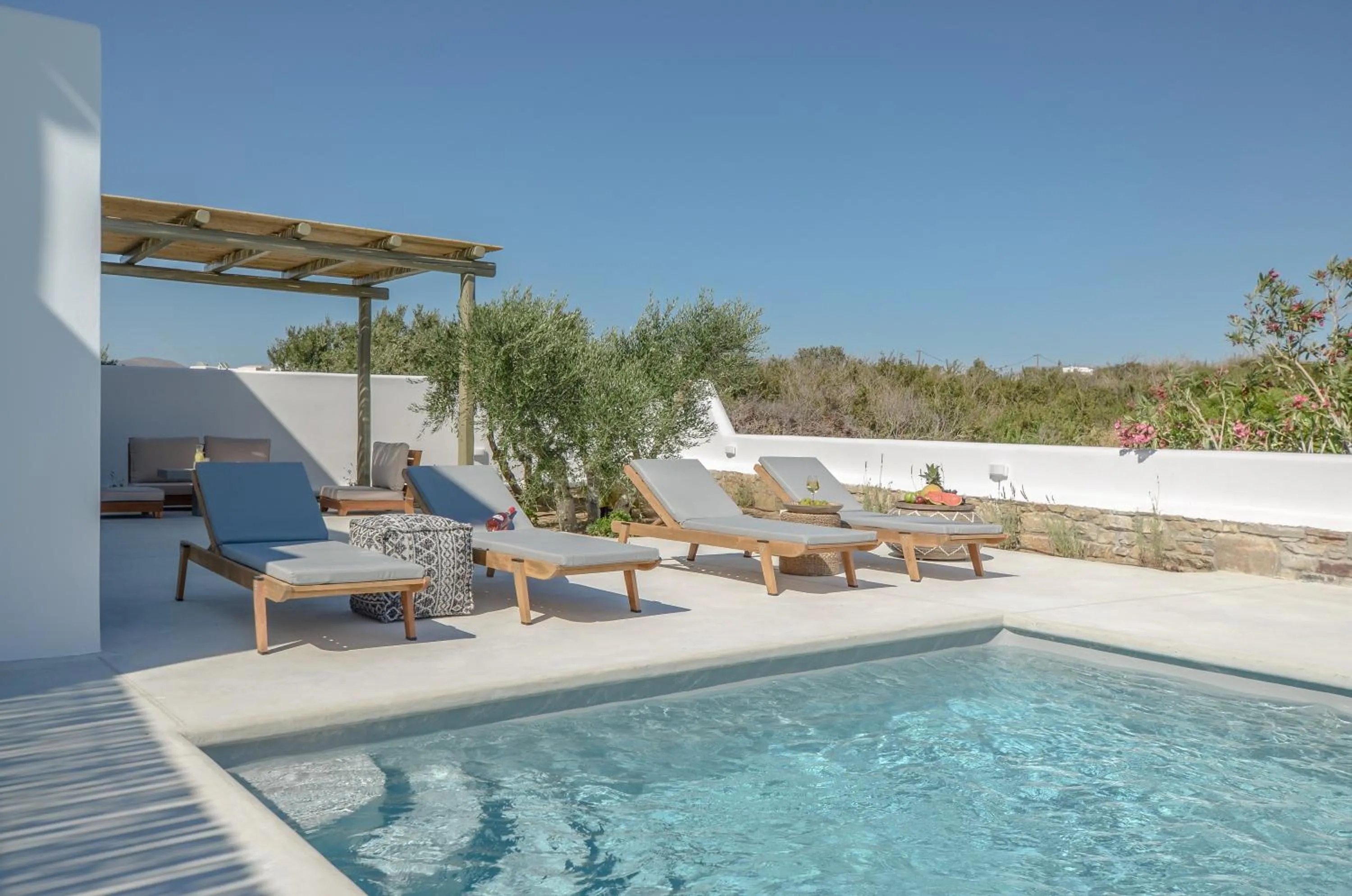 Pool view in Sea & Olives Suites Hotel and Villas