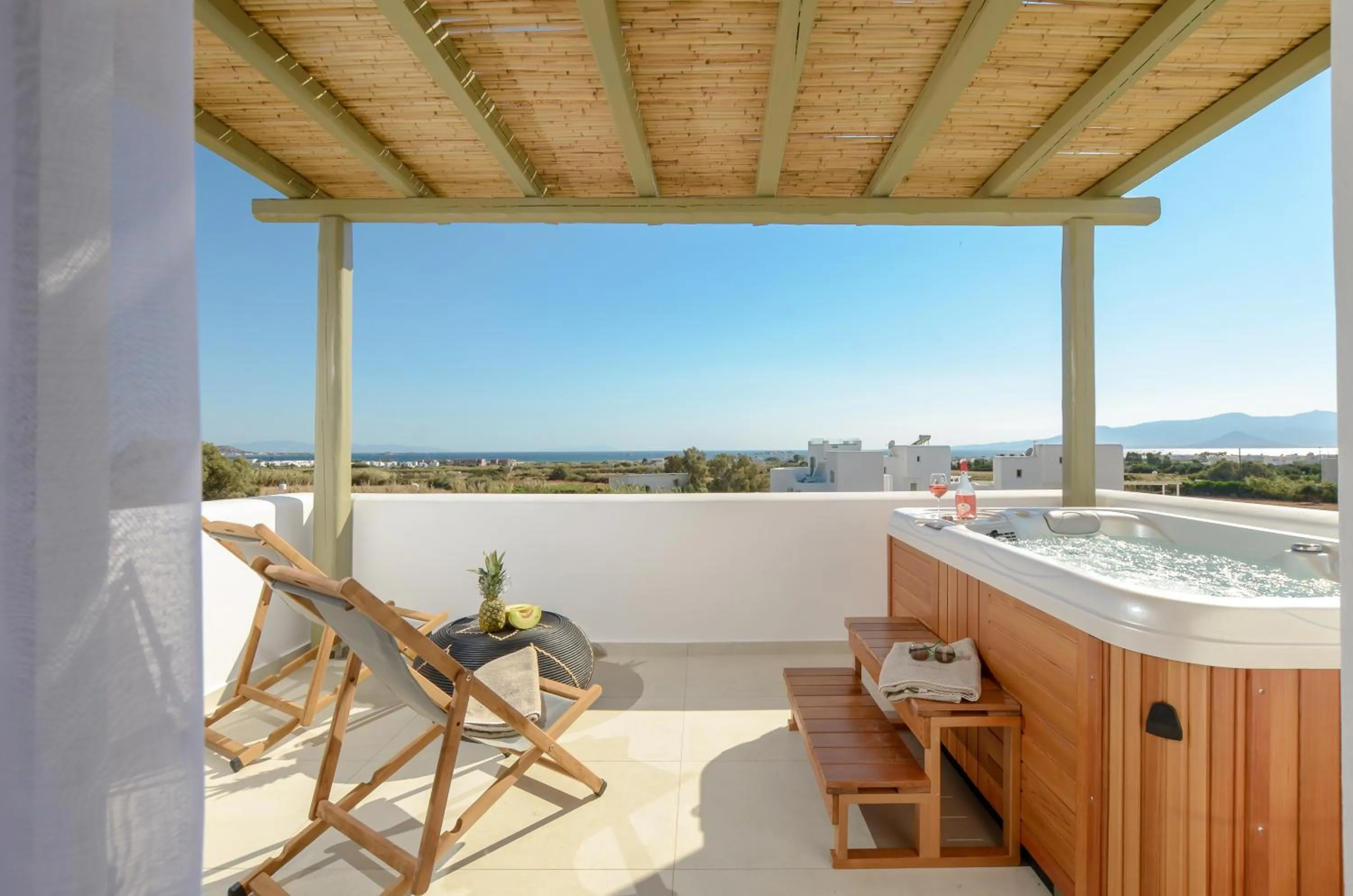 Area and facilities in Sea & Olives Suites Hotel and Villas