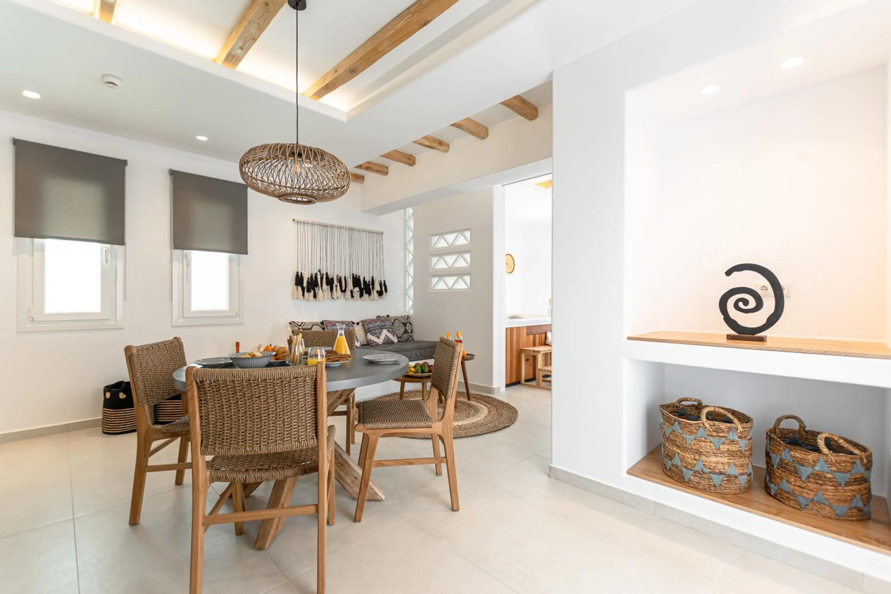 Seating area in Sea & Olives Suites Hotel and Villas