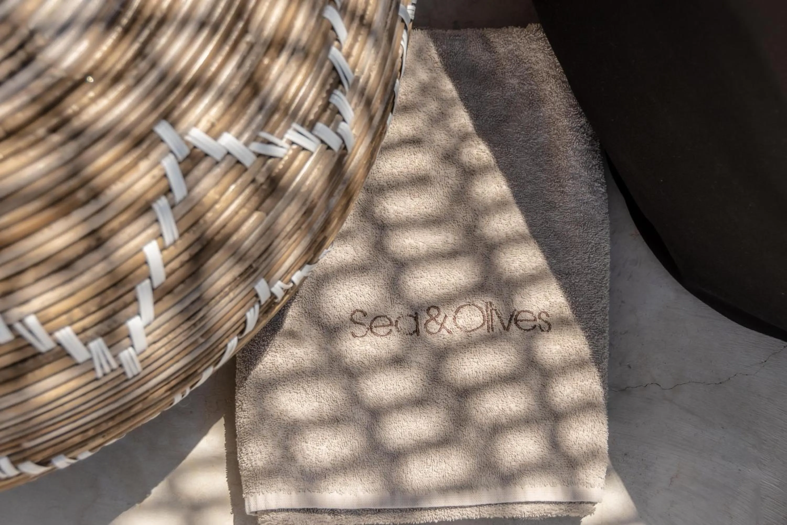 Property logo or sign in Sea & Olives Suites Hotel and Villas