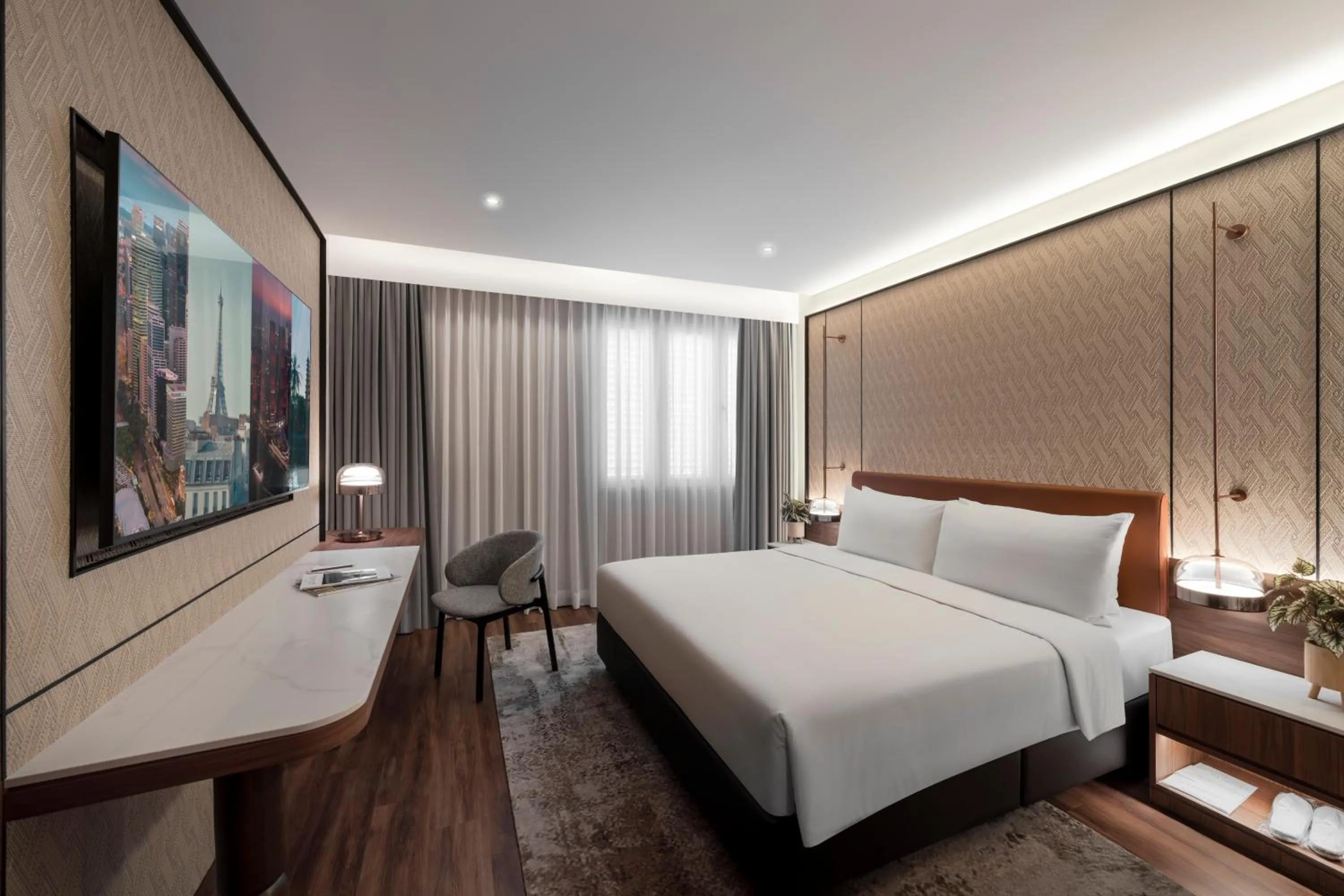 Bedroom, Bed in Citadines Connect Bertam Georgetown Penang