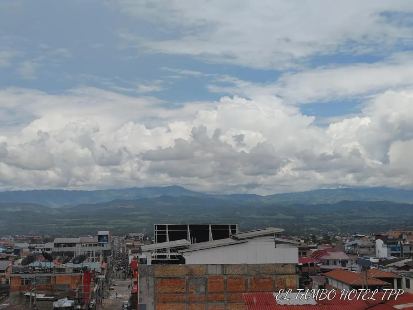 City view in Hotel El Tambo de Tarapoto-Perú