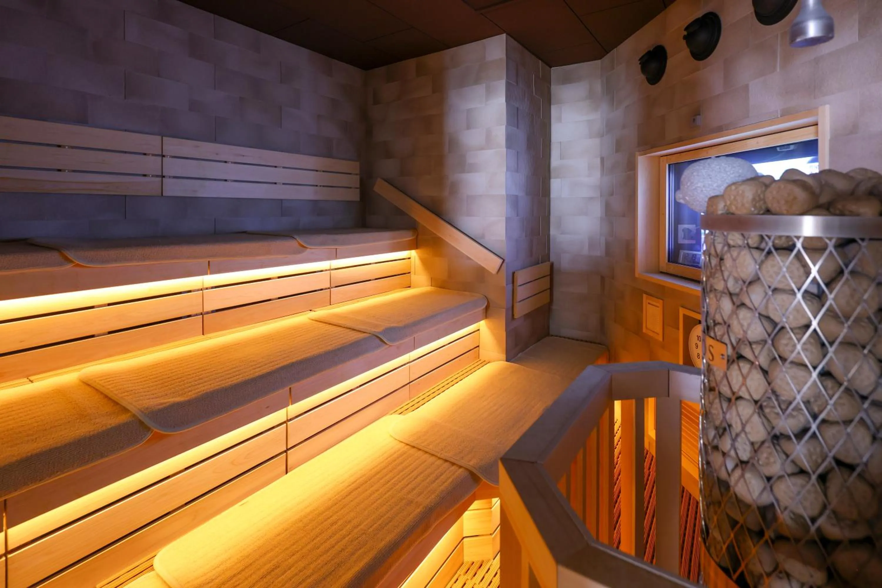 Sauna in Natural Hot Spring Higo no Yu Onyado Nono Kumamoto