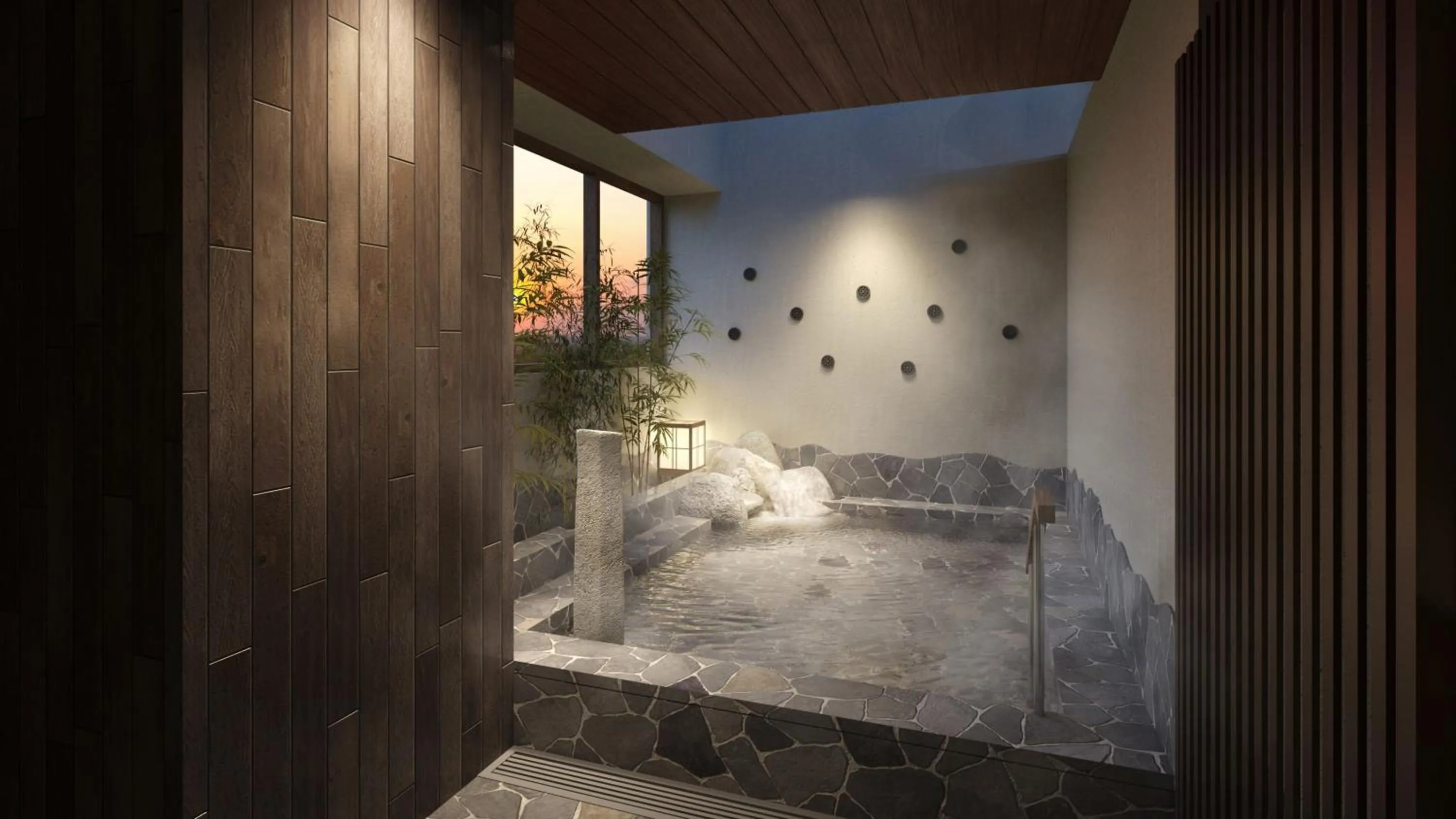 Public Bath in Natural Hot Spring Higo no Yu Onyado Nono Kumamoto