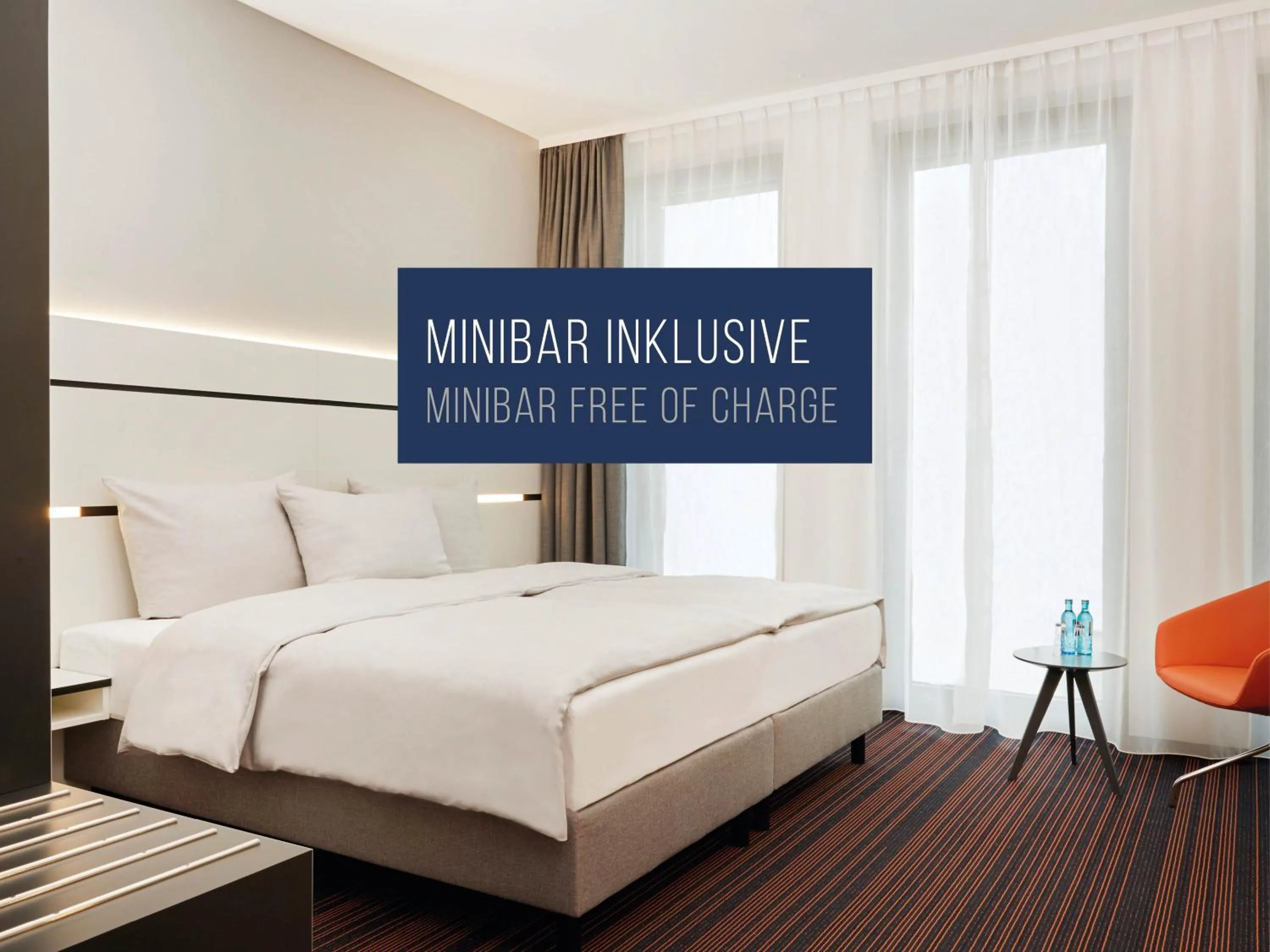 Photo of the whole room, Bed in HYPERION Hotel Hamburg City, Trademark Collection by Wyndham