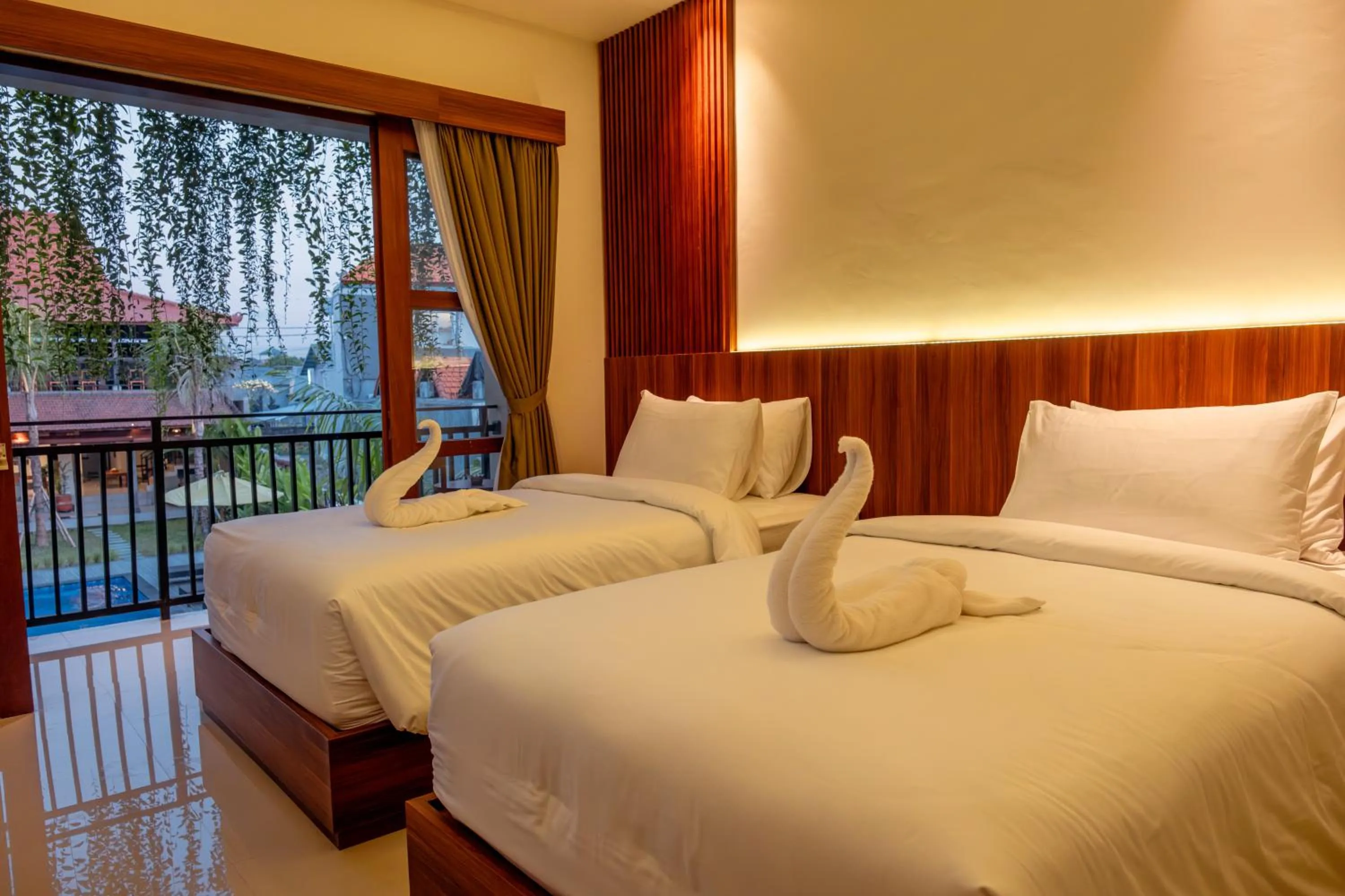 Bed in Puri Kaja House