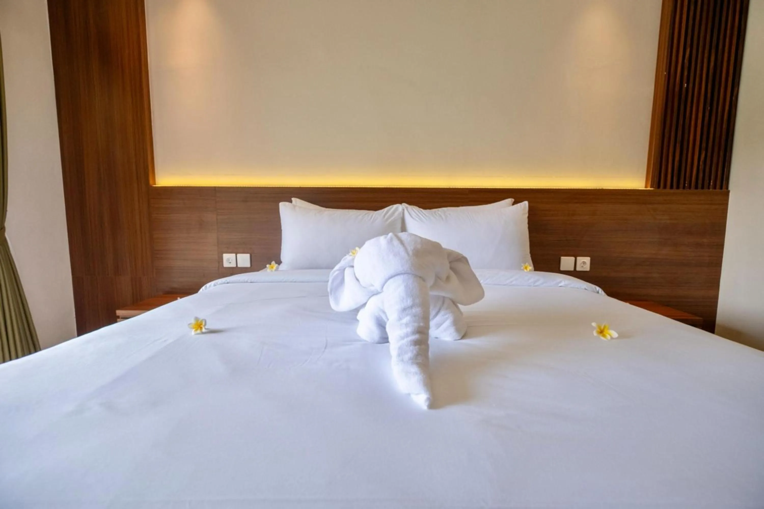 Bed in Puri Kaja House