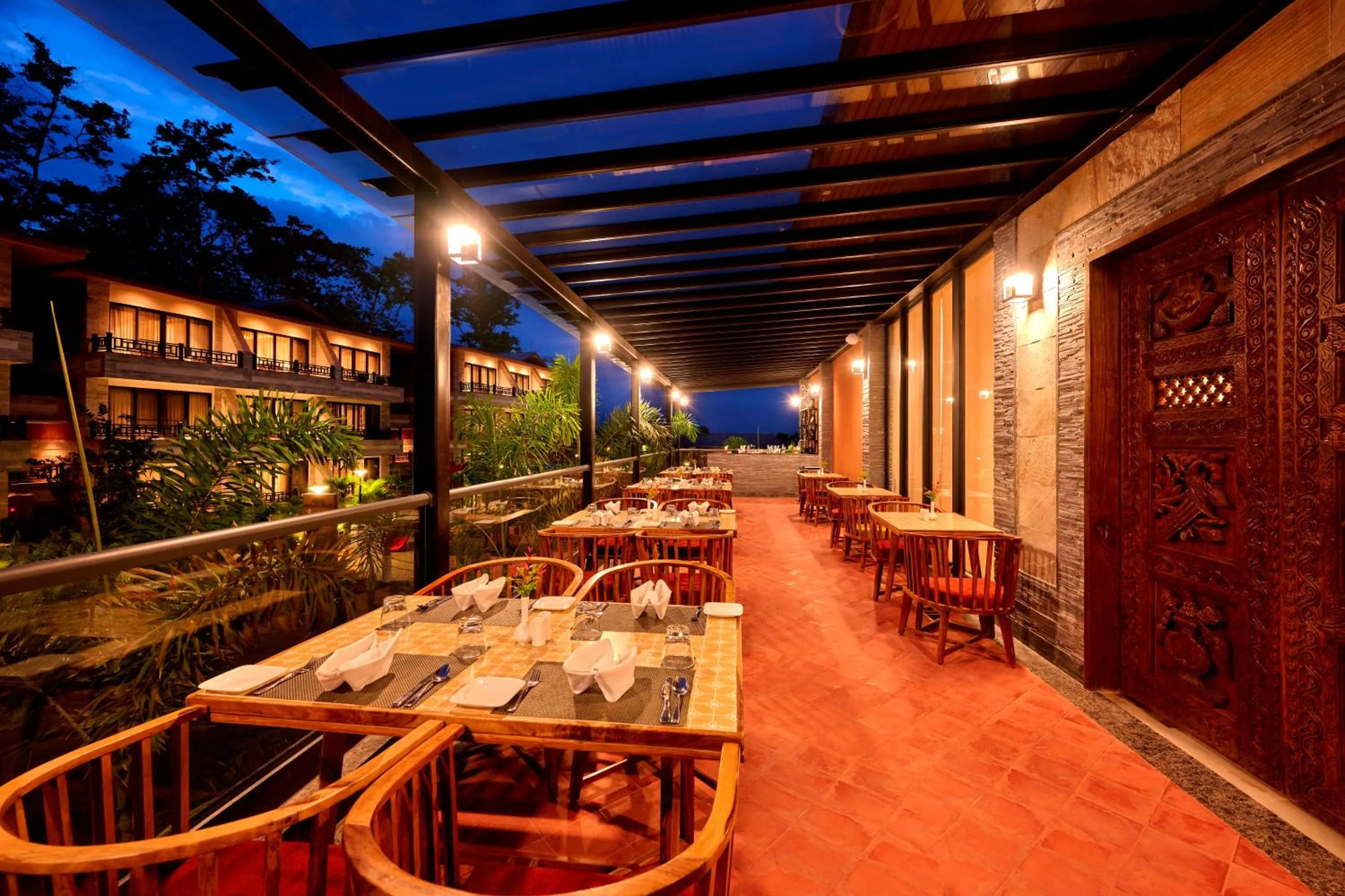 Restaurant/places to eat in Royal Tulip Chitwan Nepal